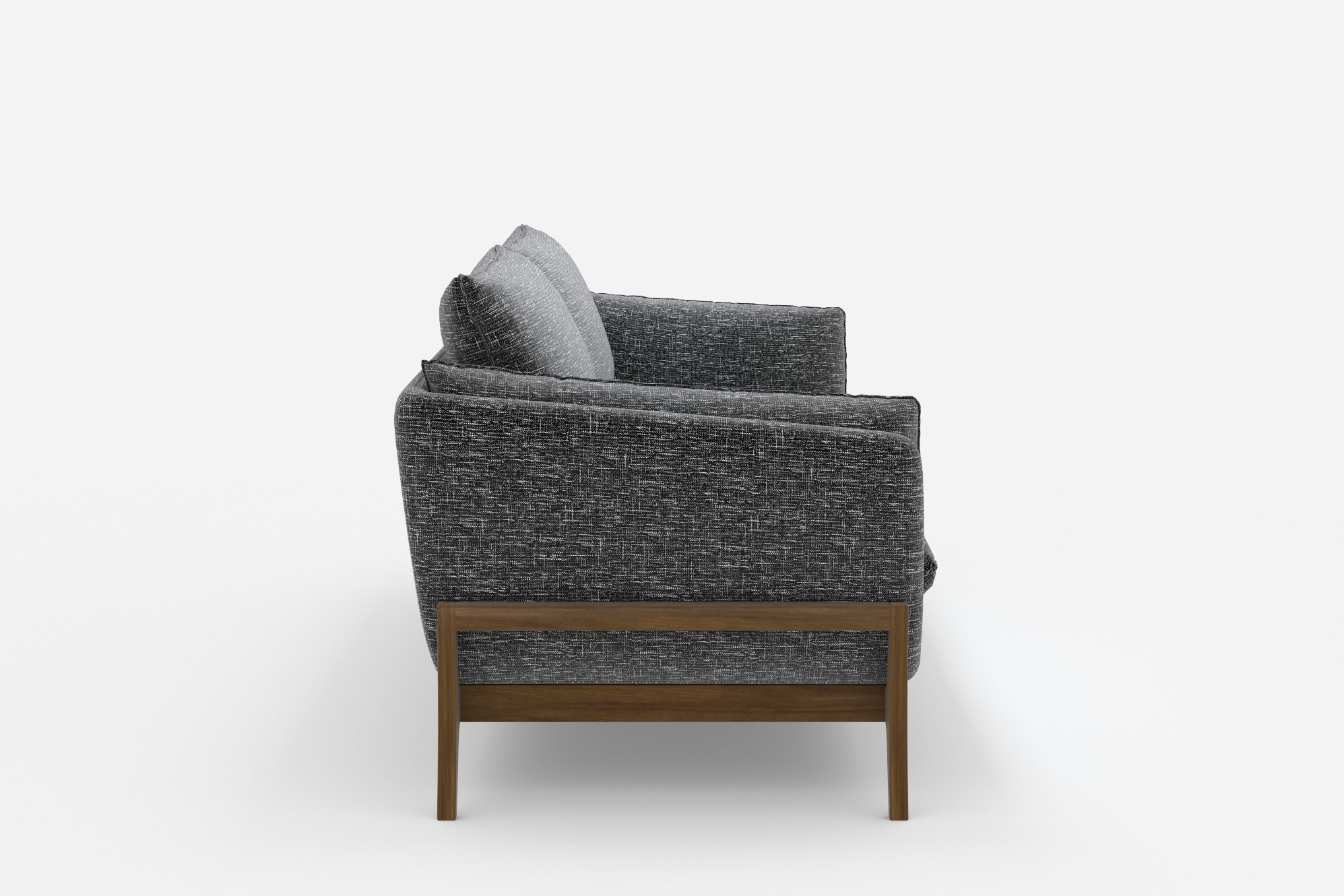 Remi Sofa, Ebony 360° view 18