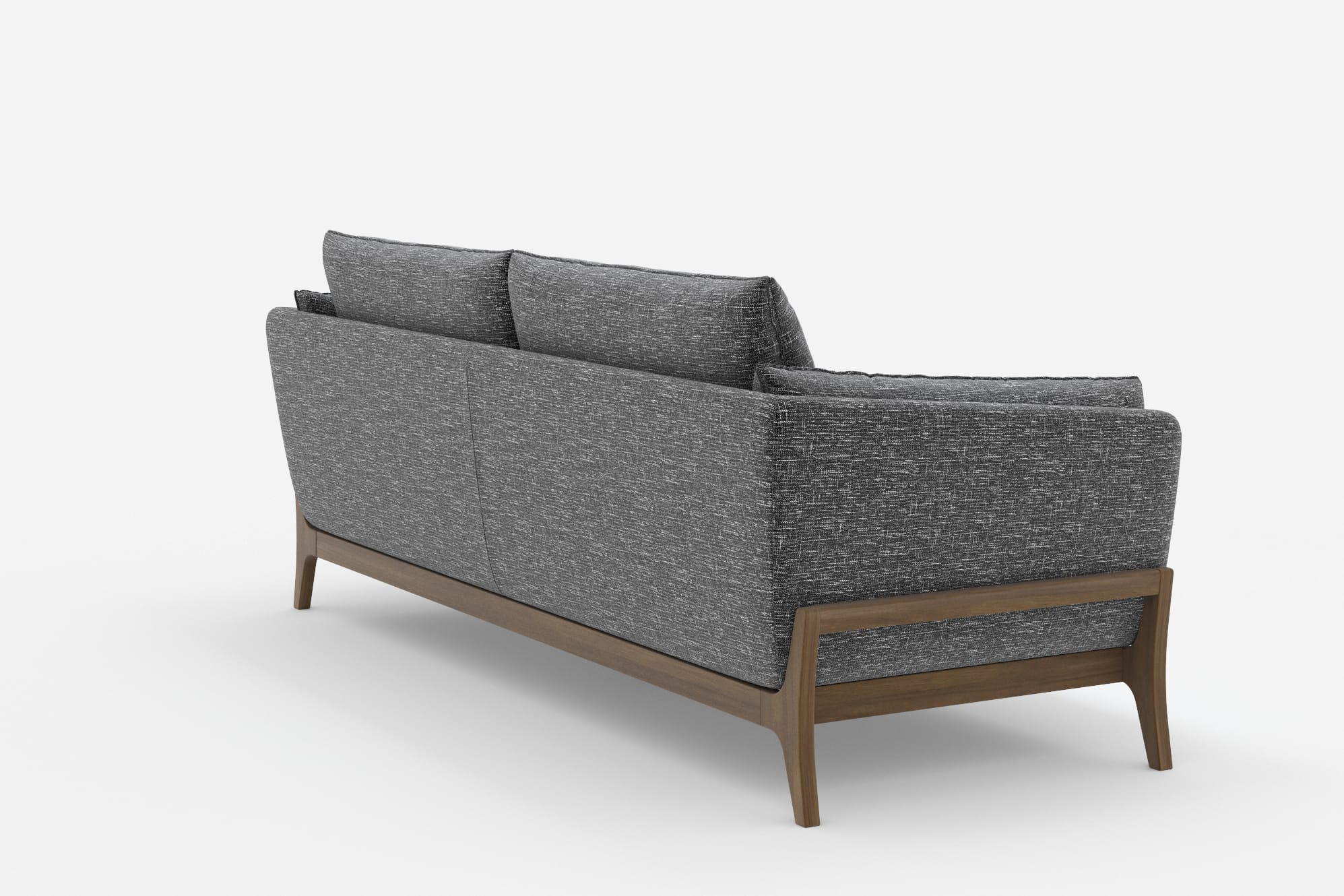 Remi Sofa, Ebony 360° view 17
