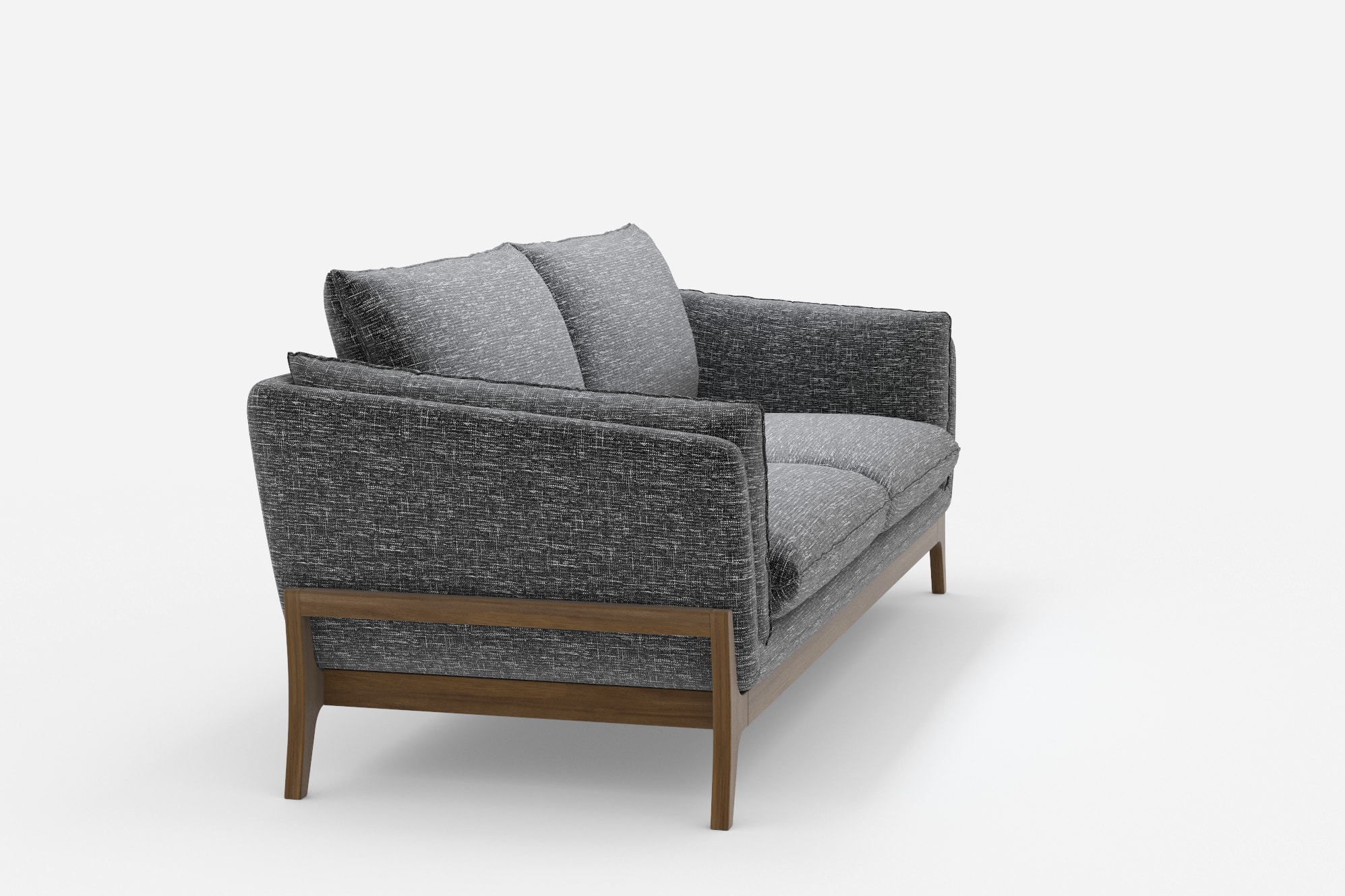 Remi Sofa, Ebony 360° view 20