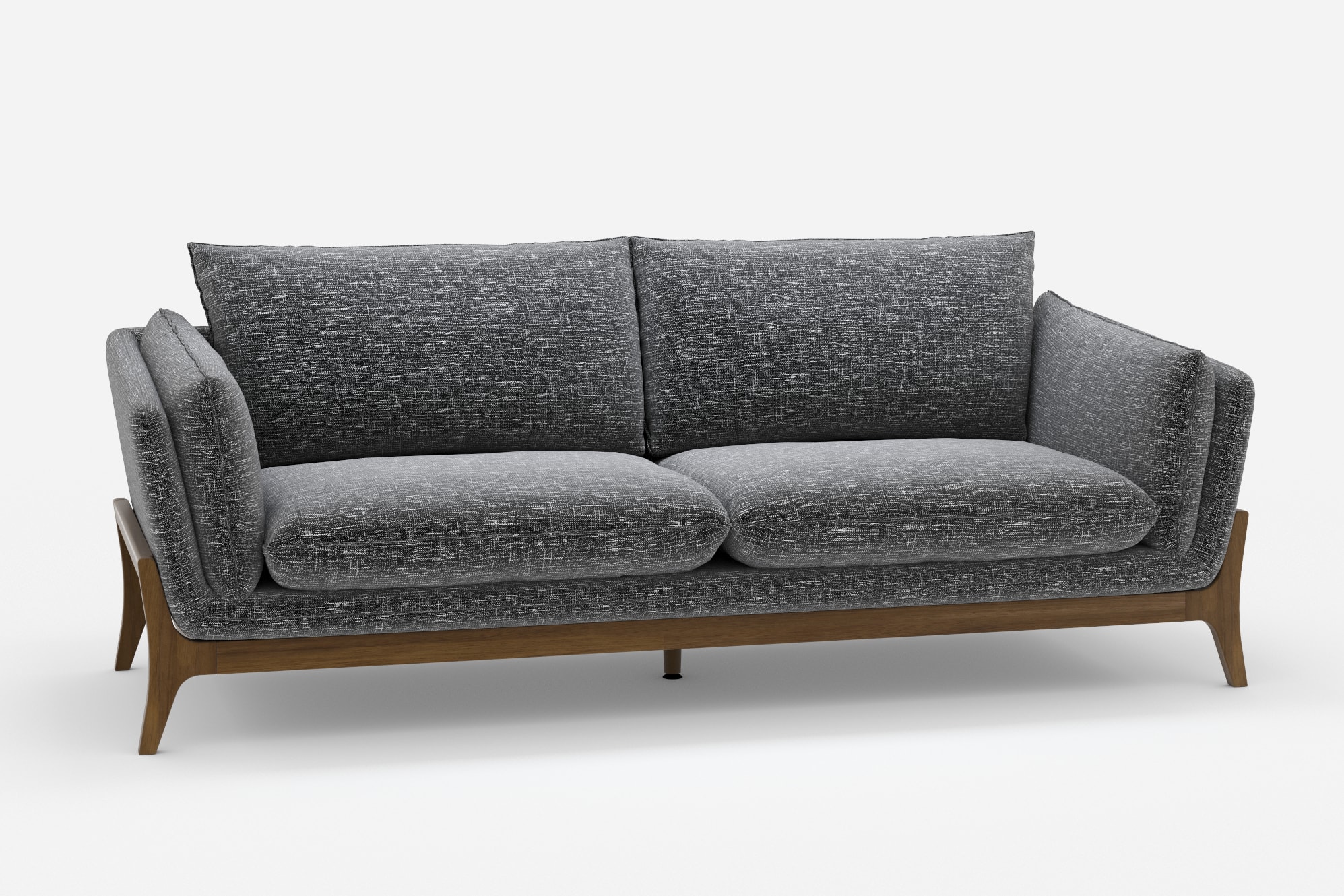 Remi Sofa, Ebony 360° view 24