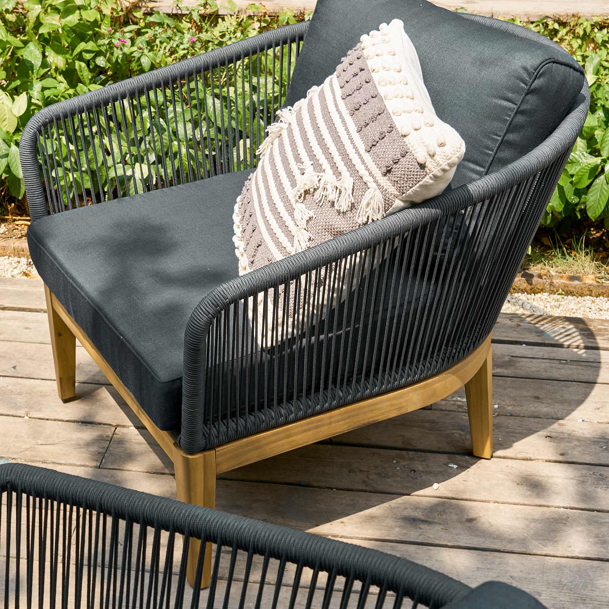 Maui Outdoor Lounge Chair Set 6