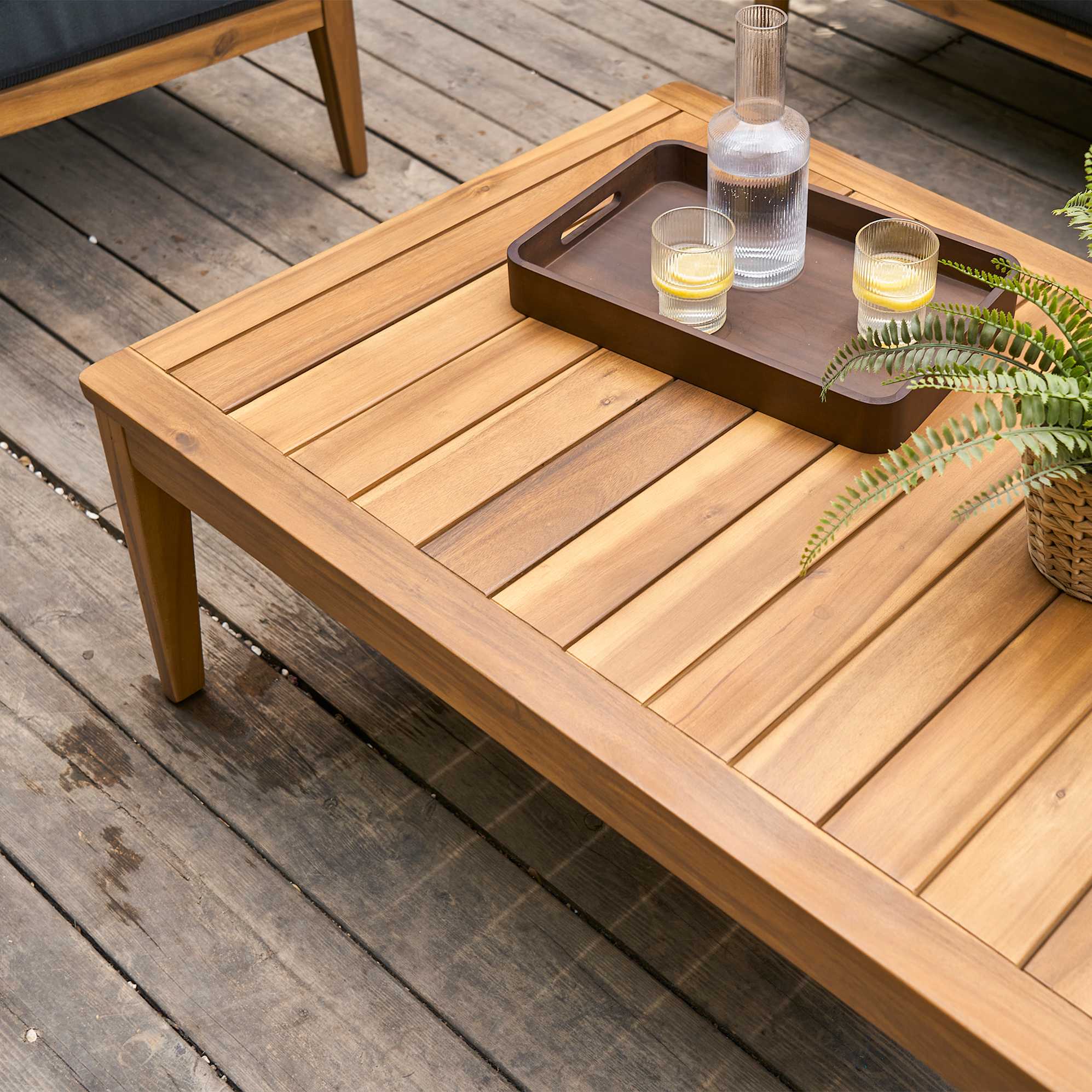 Maui Outdoor 2 Lounge Chairs & Coffee Table Set 9