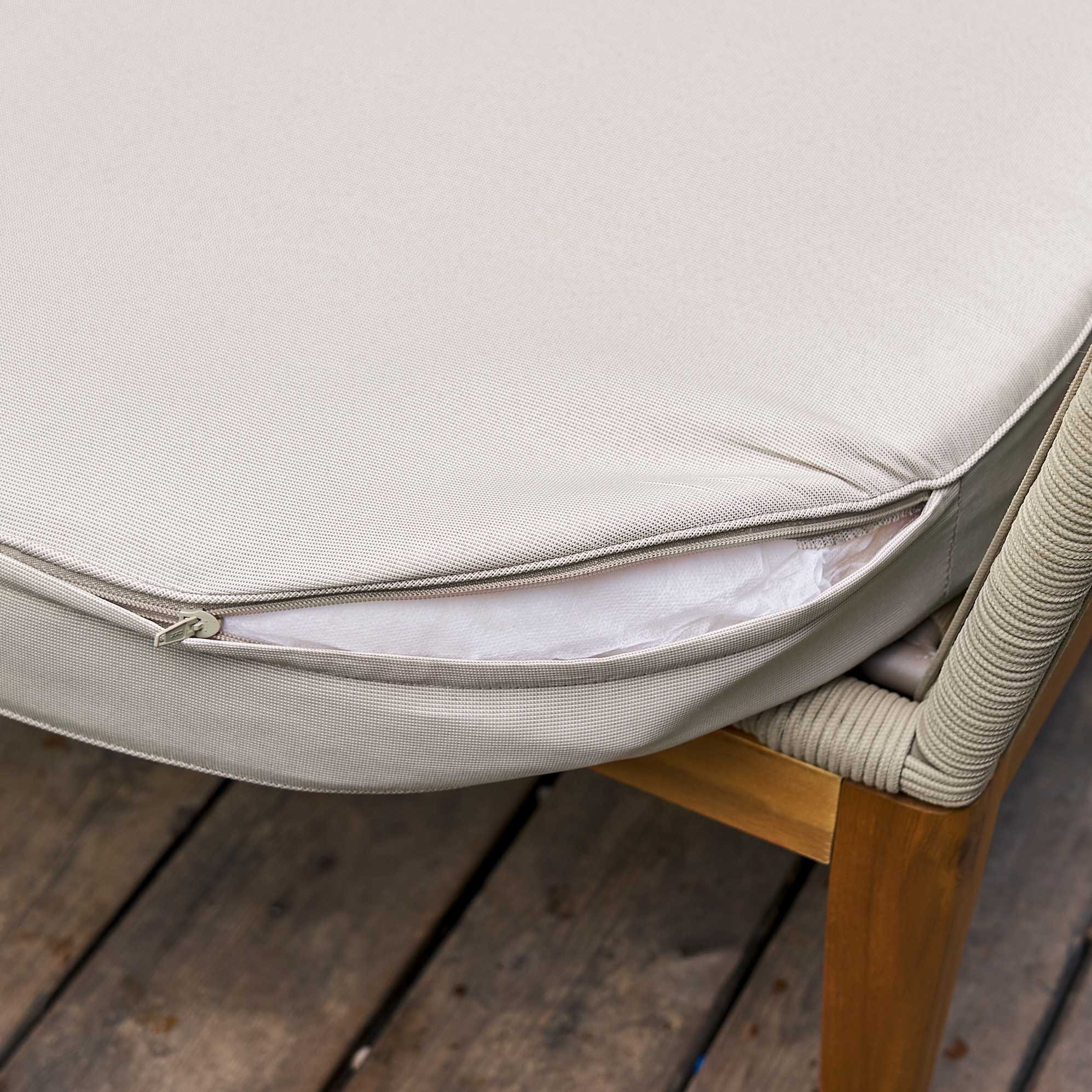 Maui Outdoor Loveseat, 2 Lounge Chairs & Table Set 11