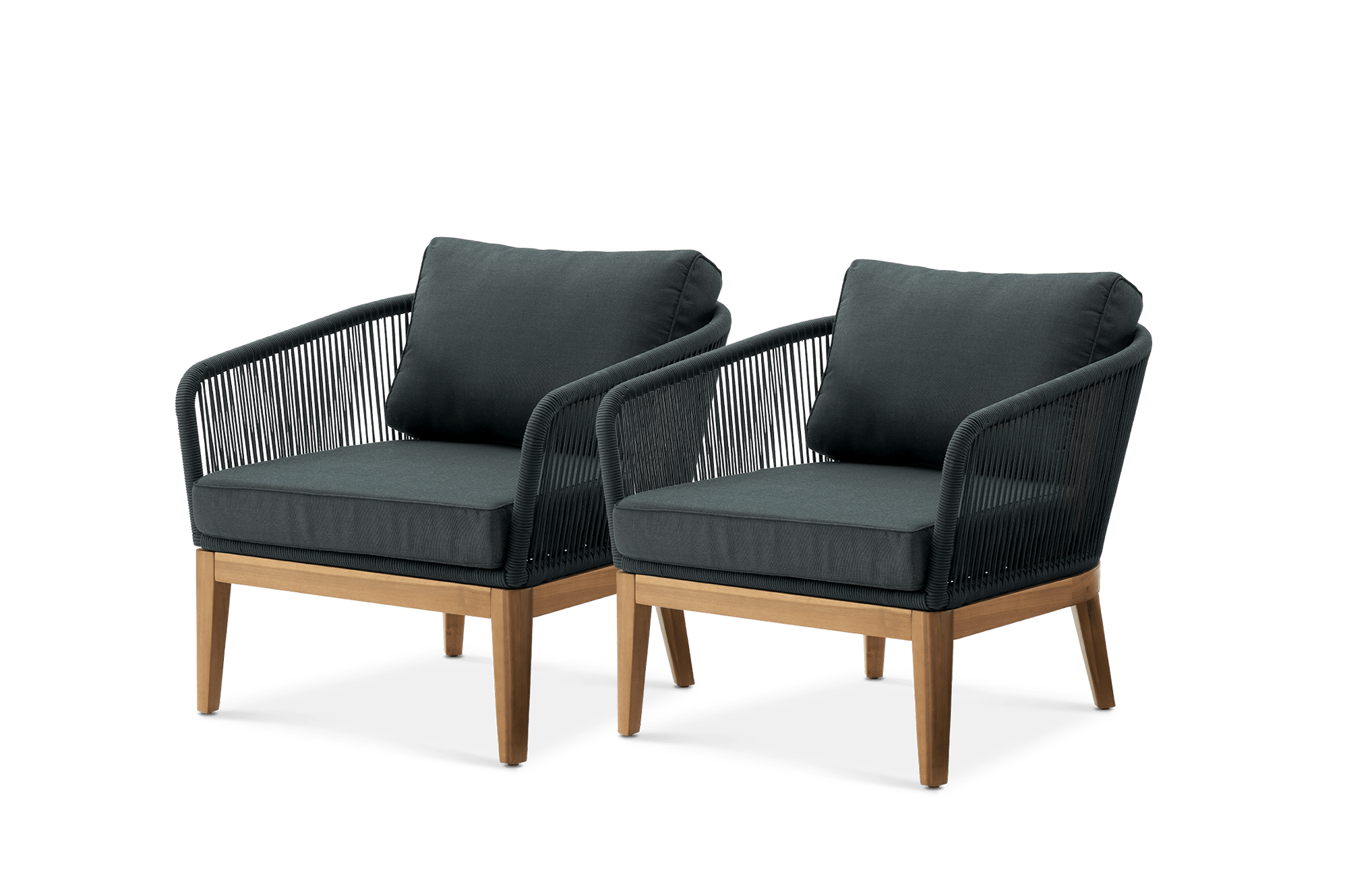 Maui Outdoor Lounge Chair Set 1