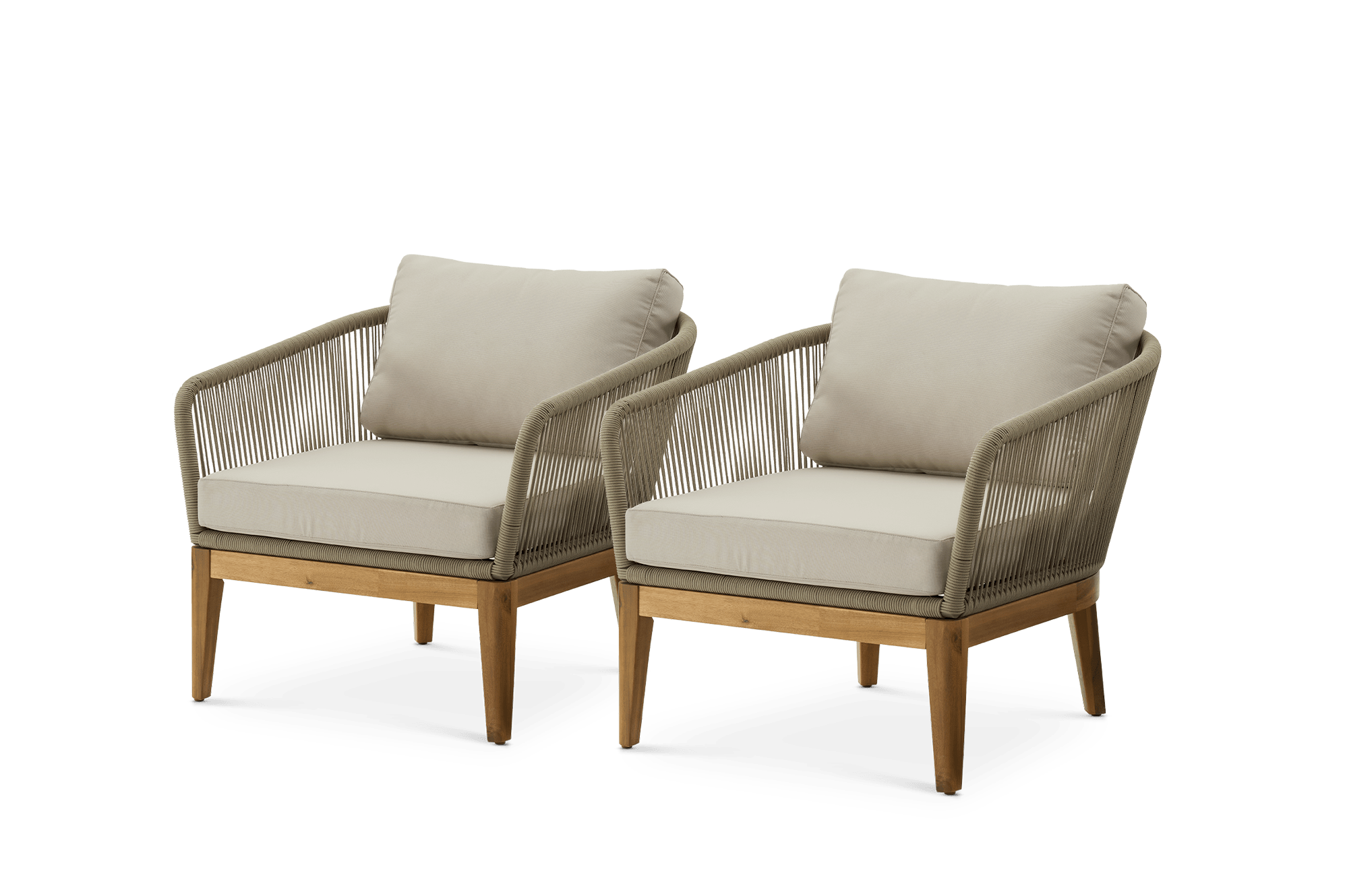 Maui Outdoor Lounge Chair Set 1