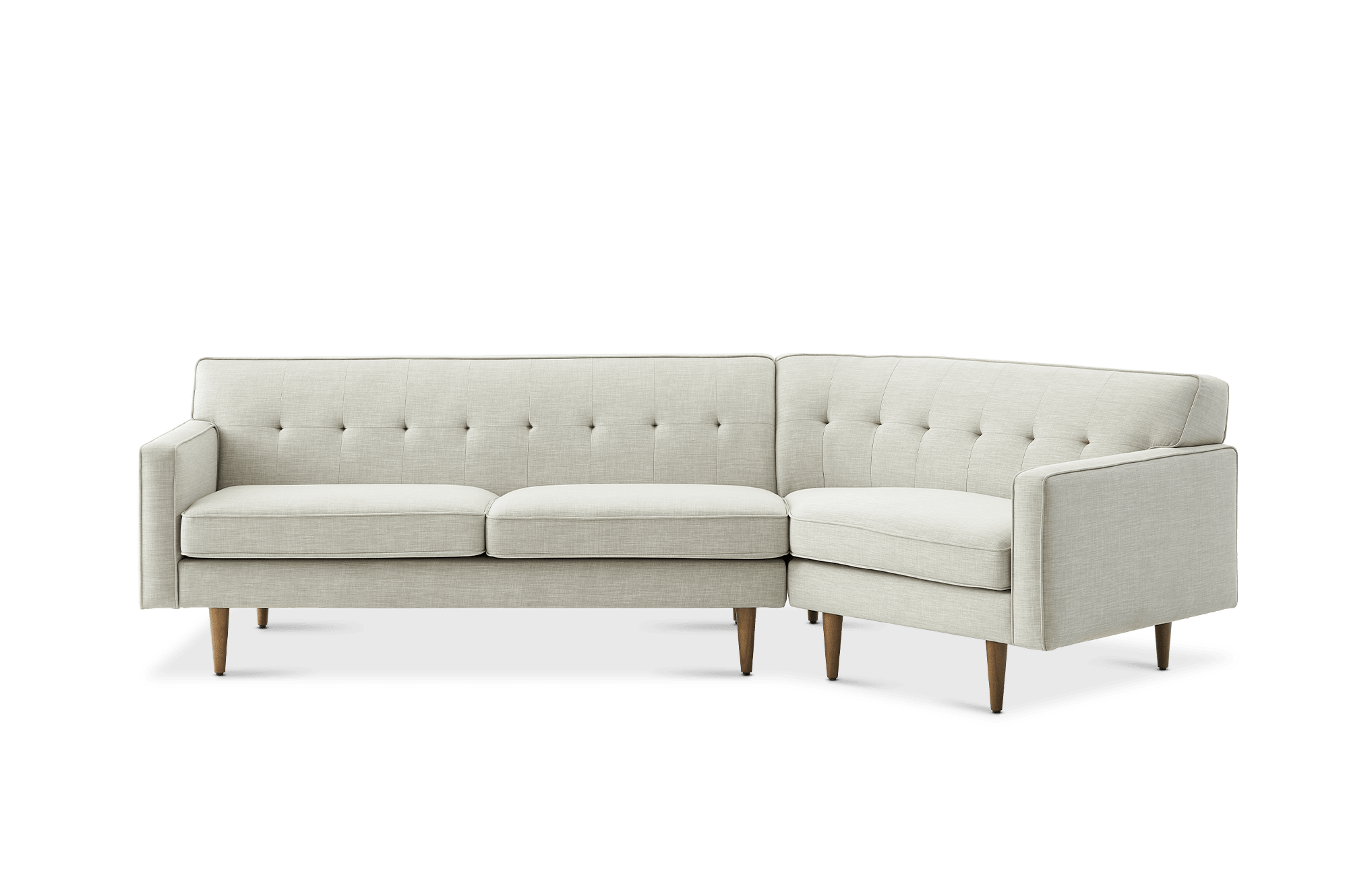 Elias Angled Chaise Sectional Sofa
