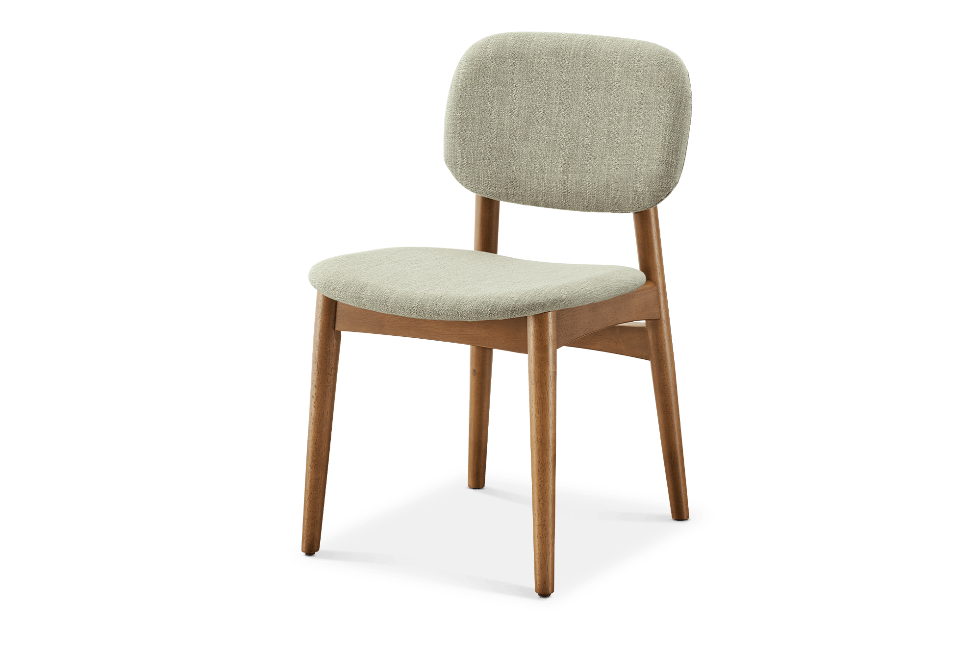 Kelsey Chair, Pewter Gray (Walnut Leg)