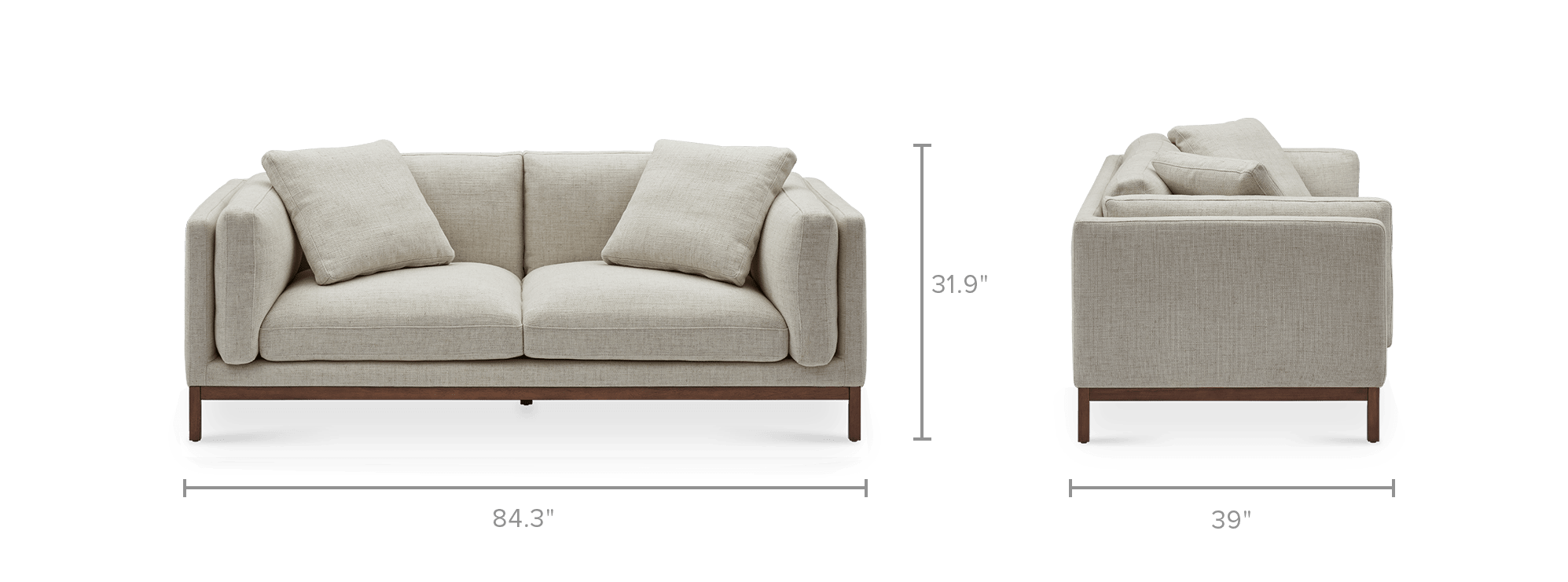 dimension of Owen Sofa