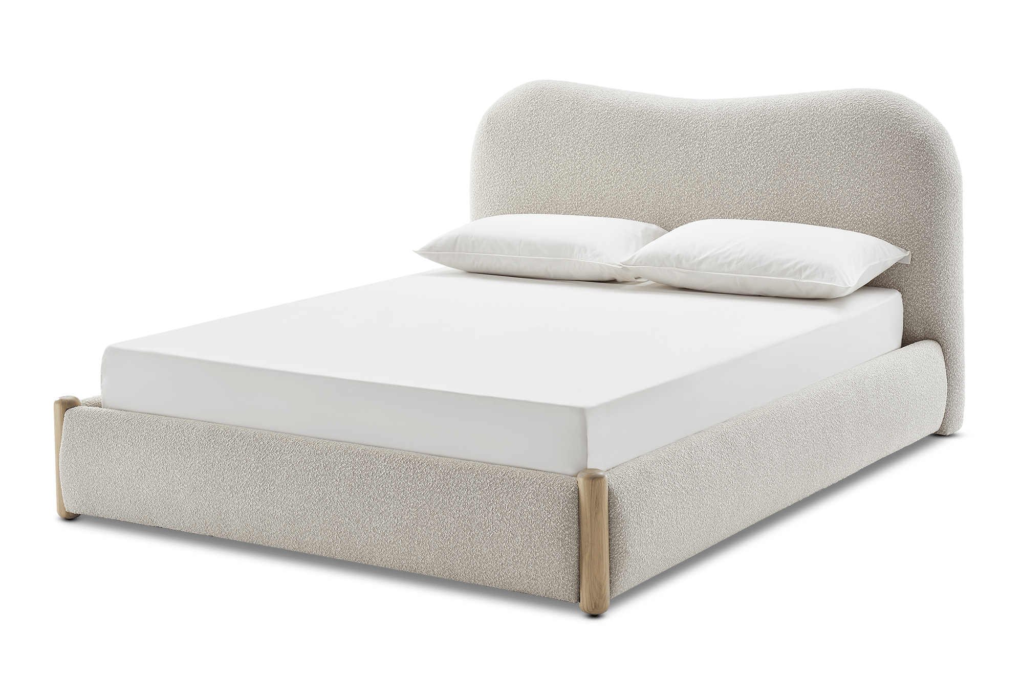 Rochelle Performance Bouclé Bed 8