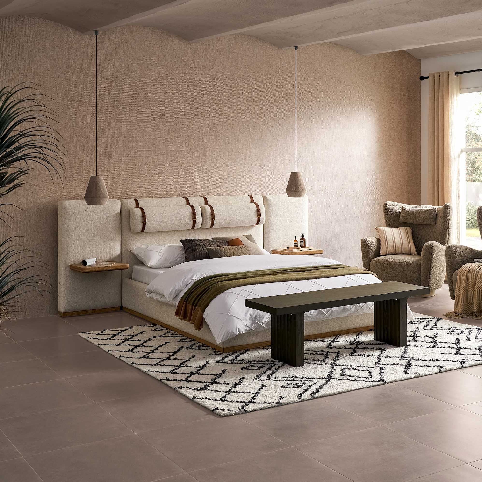 Claude Performance Fabric Bed
