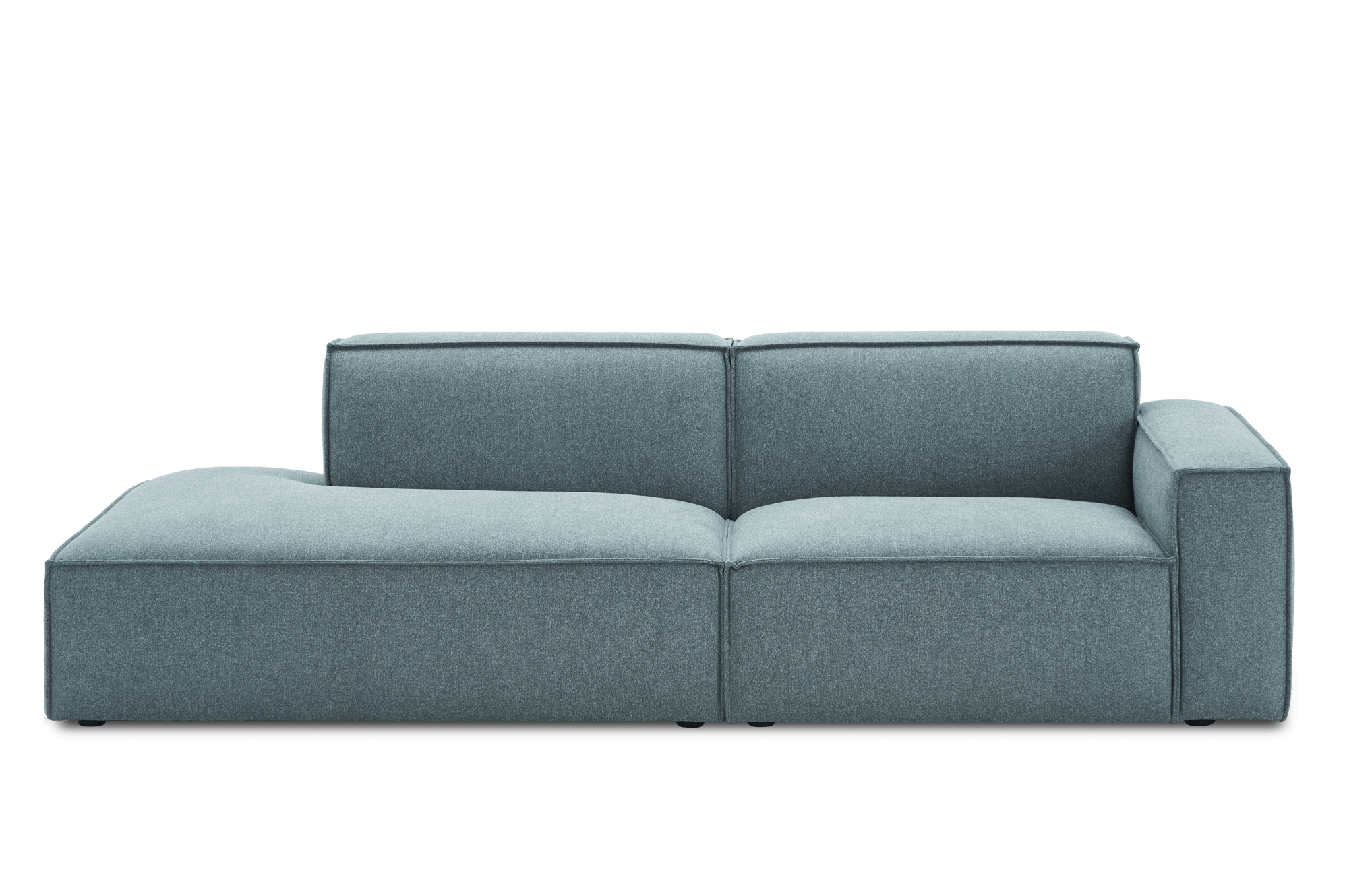 Jonathan Side Chaise Sofa Left Facing, Zenith Blue