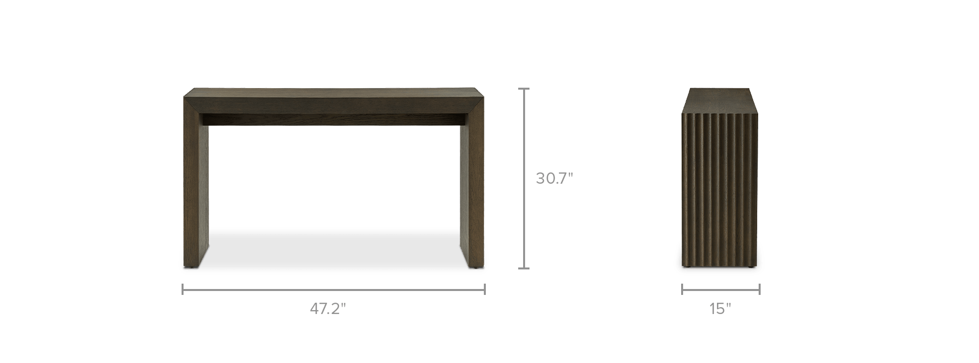 dimension of Sloane Console Table
