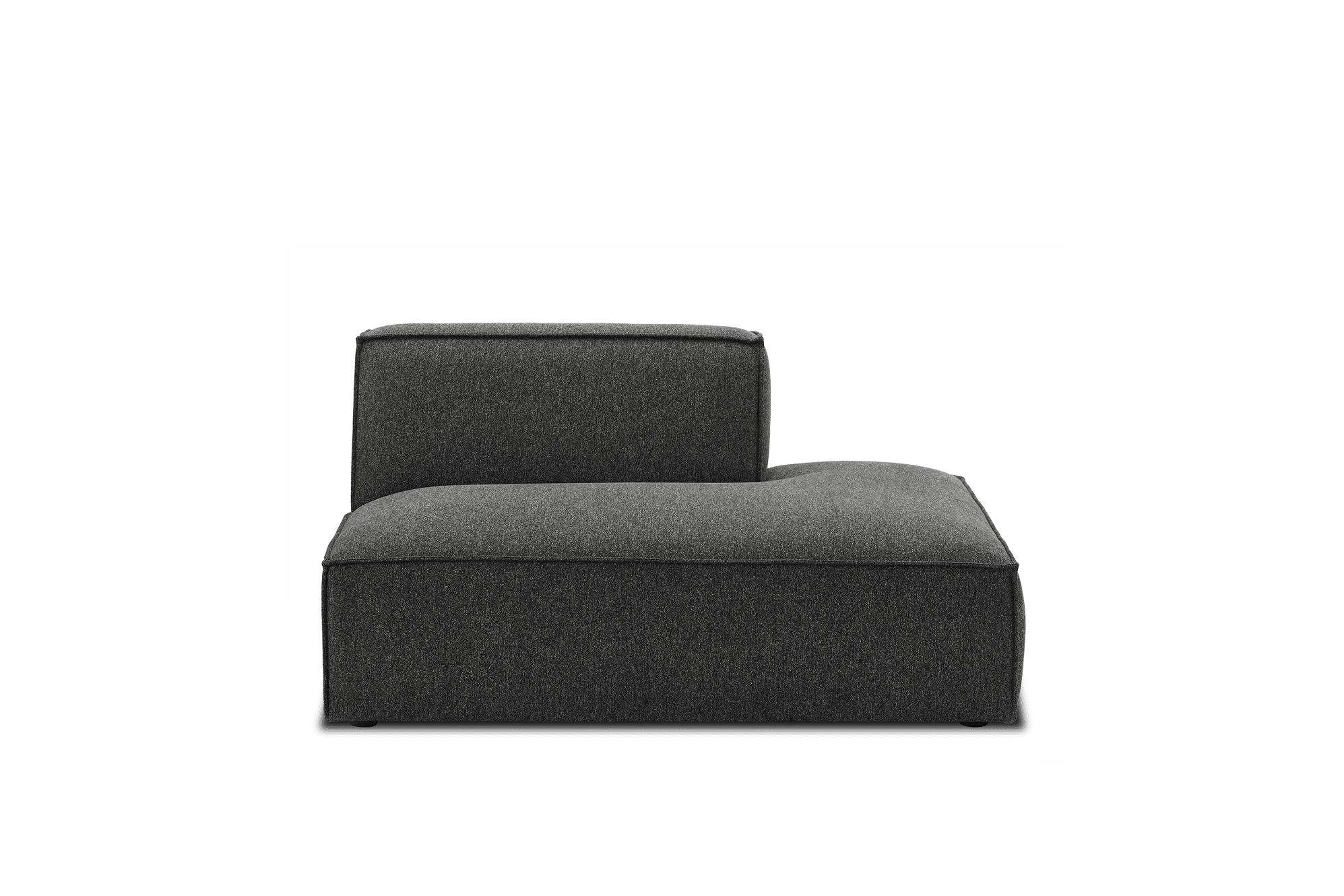 Jonathan Right Chaise, Dark Granite