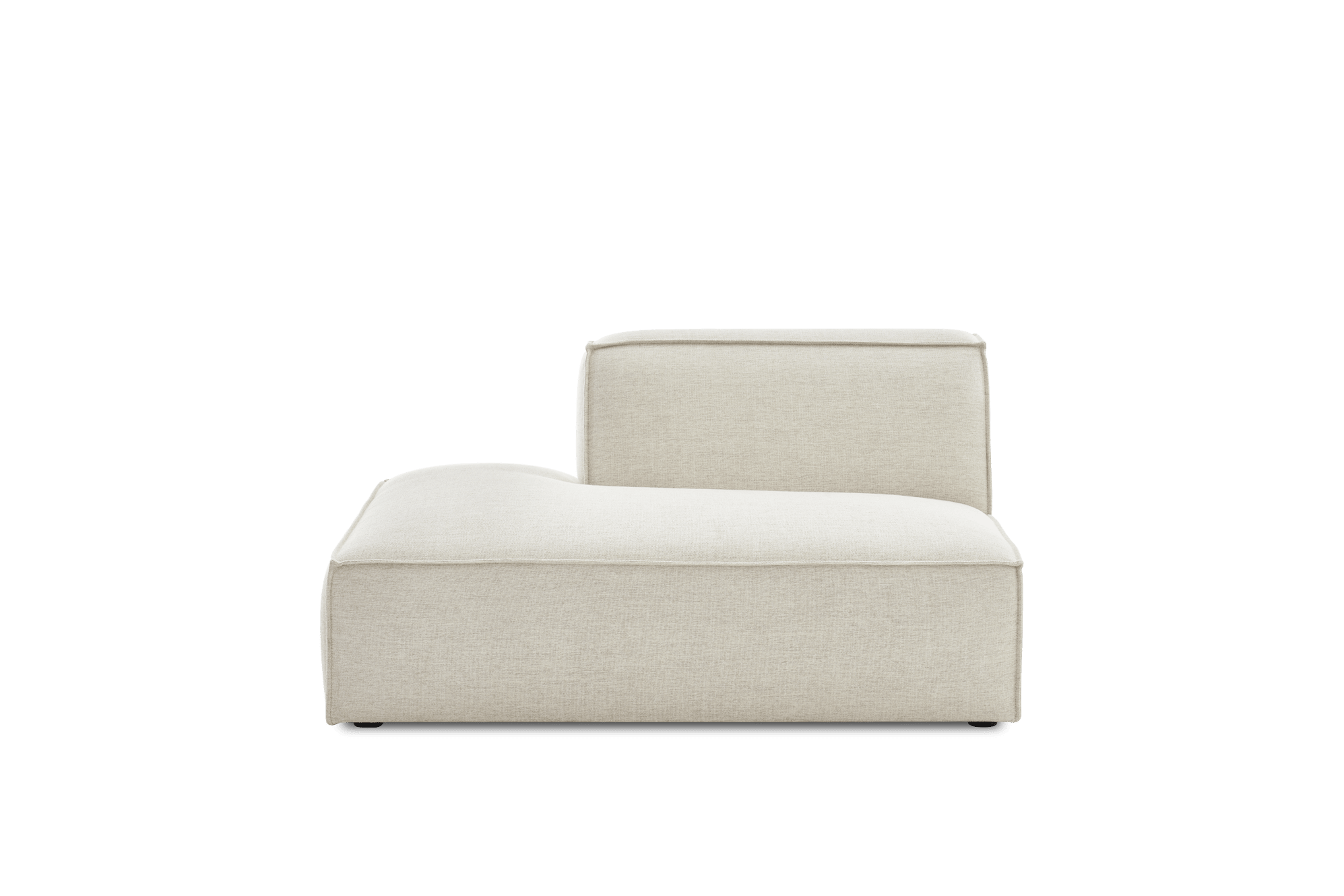 Jonathan Left Chaise, Performance Creamy White