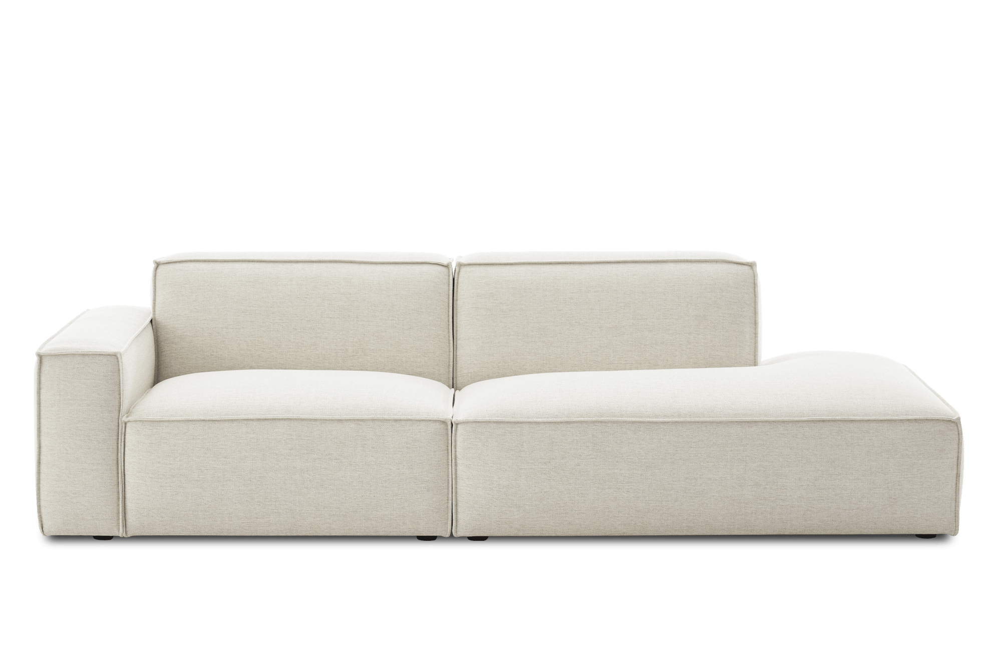 Jonathan Side Chaise Sofa Right Facing, Performance Creamy White