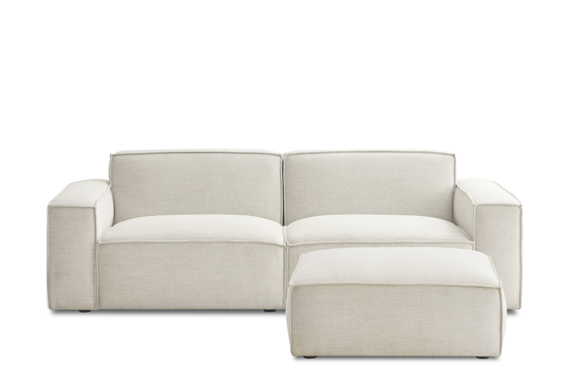 Jonathan Sofa with Ottoman 2