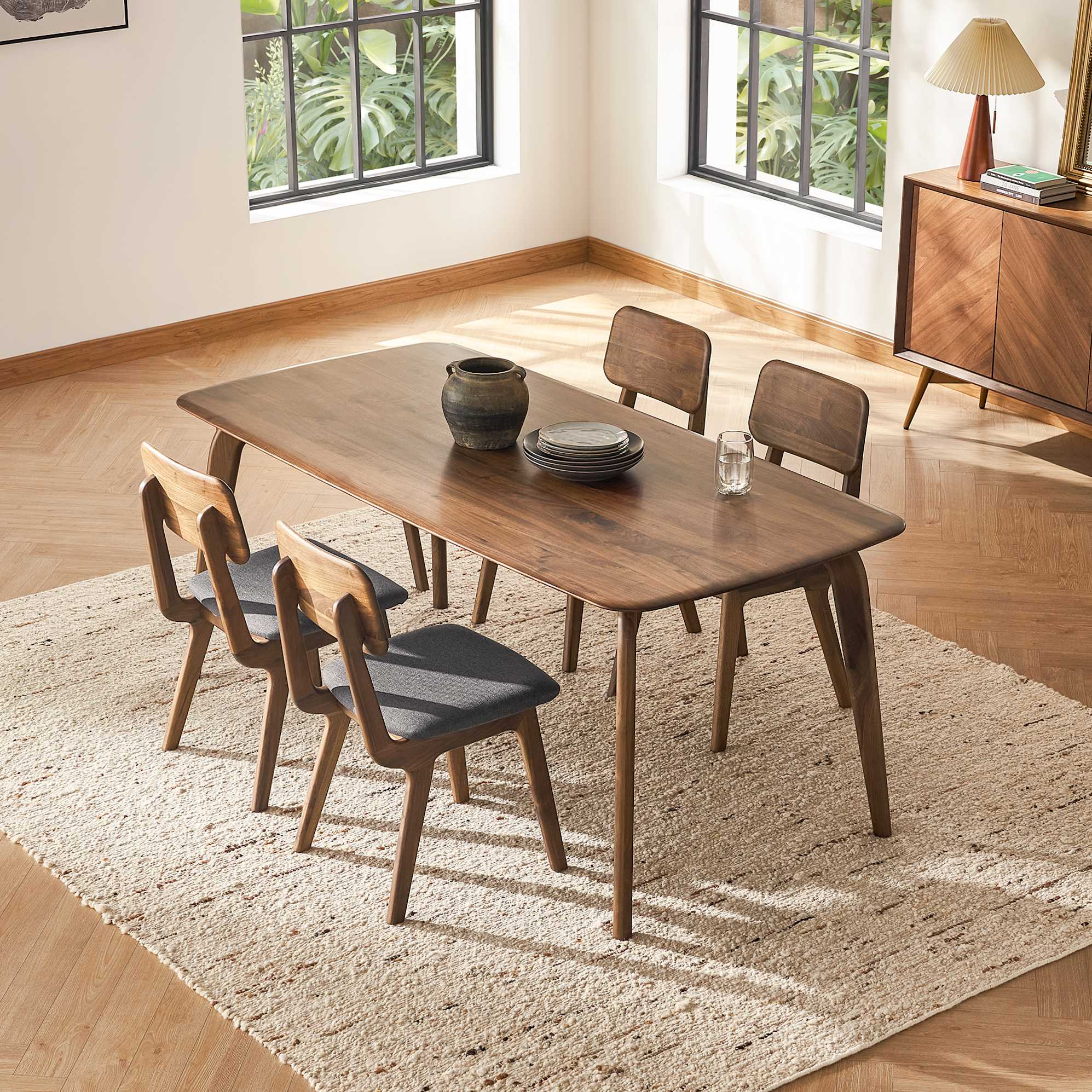 Vincent Dining Table, Walnut 0
