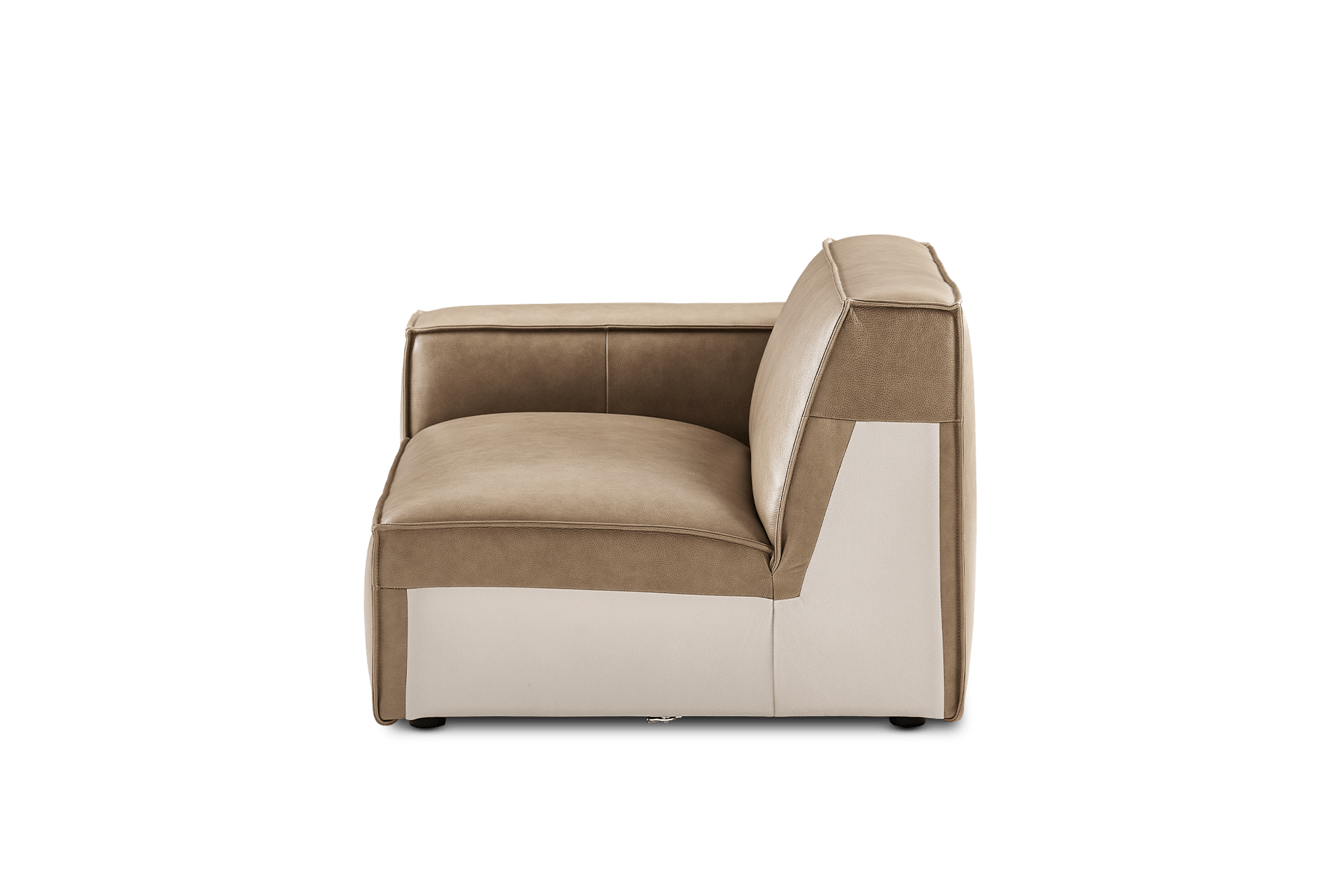 Jonathan Leather Left Arm Sofa 11
