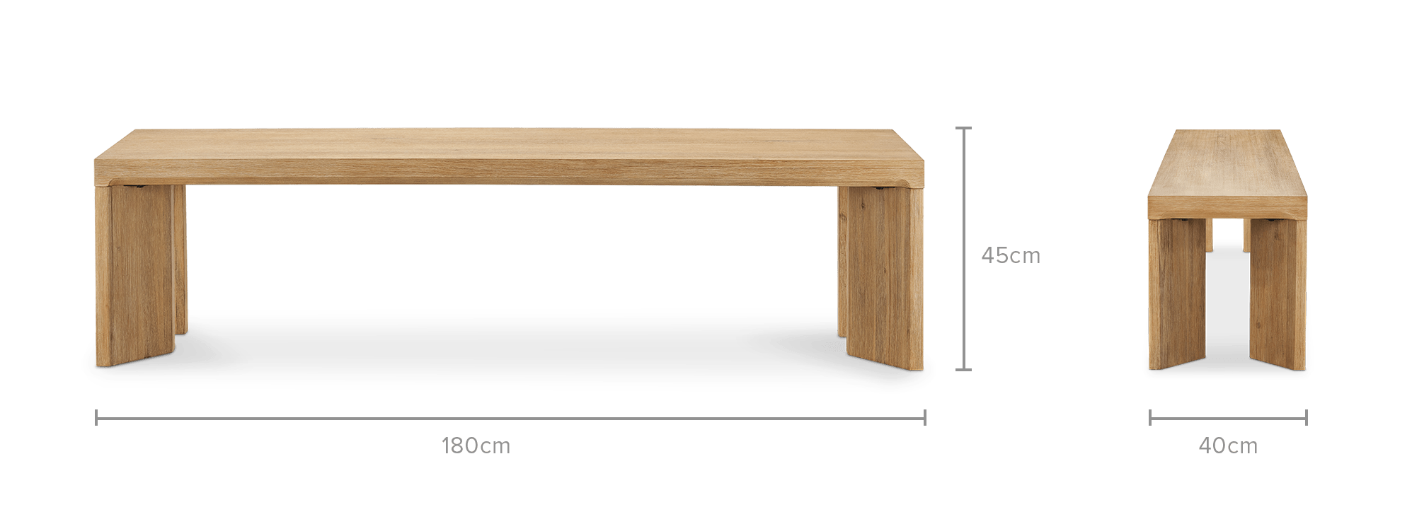 dimension of Casa Bench