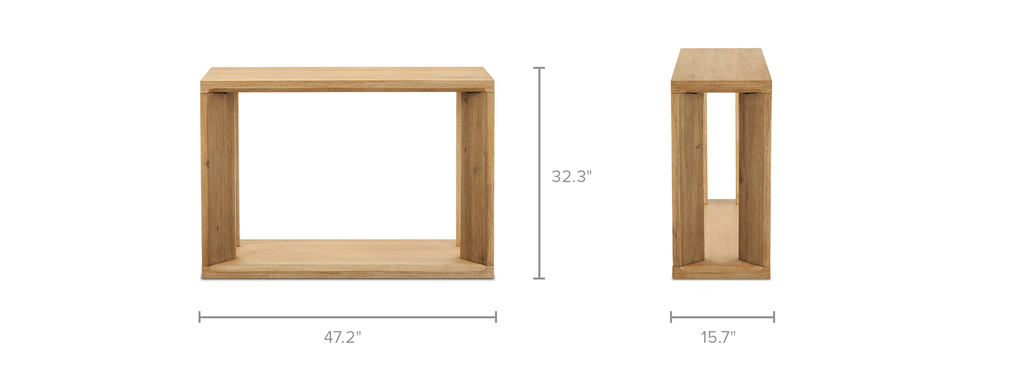 dimension of Casa Console Table