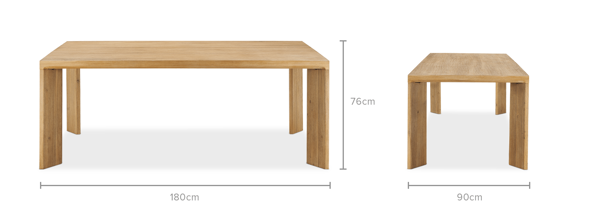 dimension of Casa Dining Table
