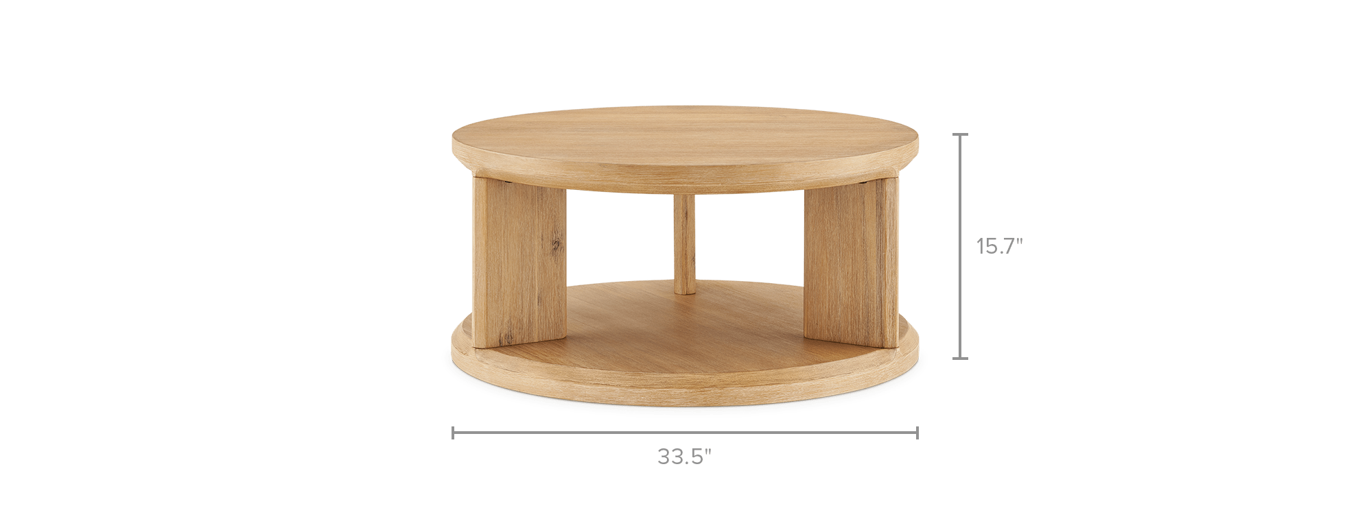 dimension of Casa Round Coffee Table