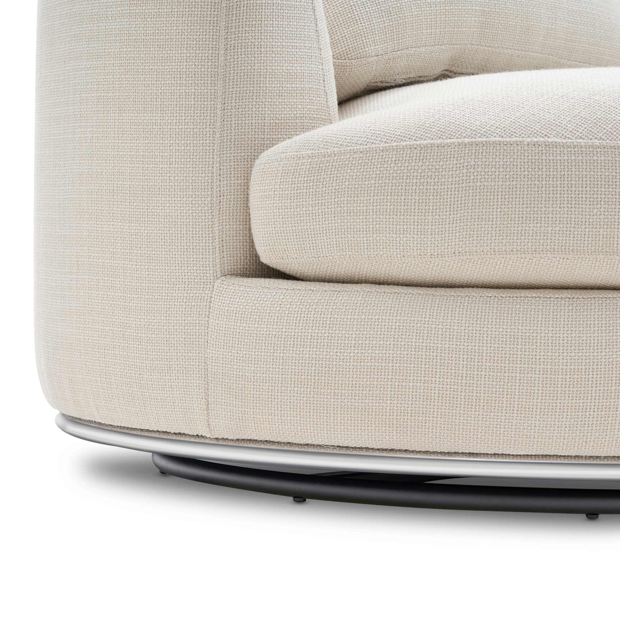 Hamilton Round Swivel Armchair 6