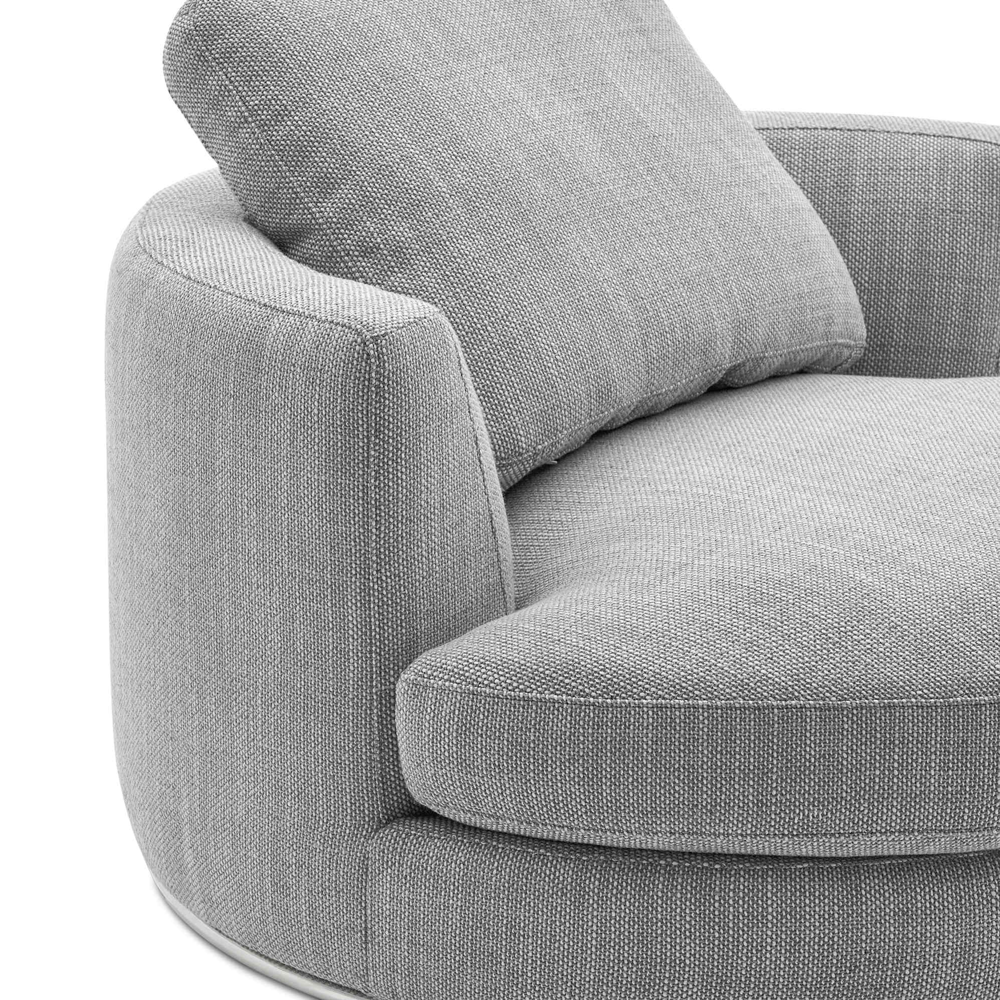 Hamilton Round Swivel Armchair 4
