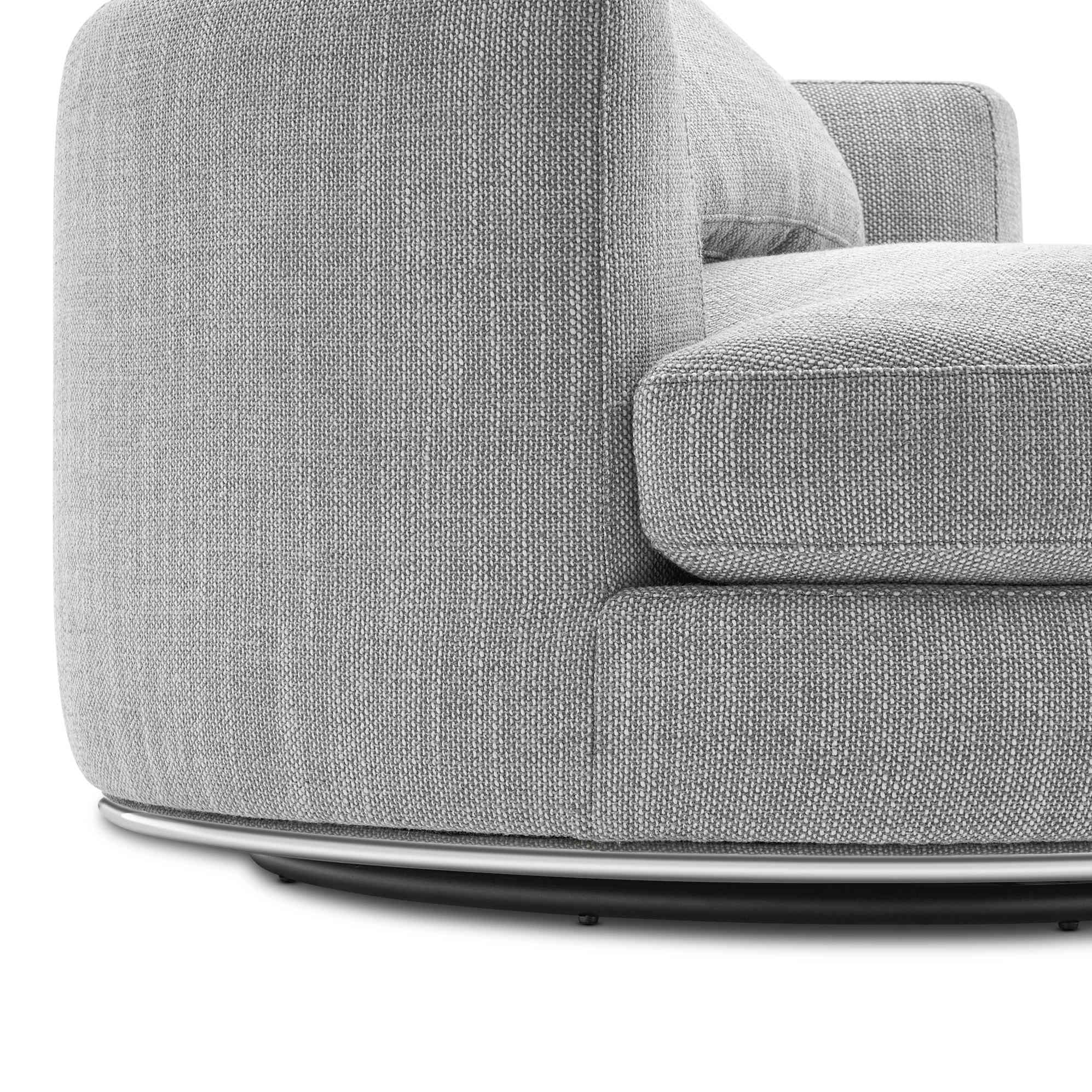 Hamilton Round Swivel Armchair 5