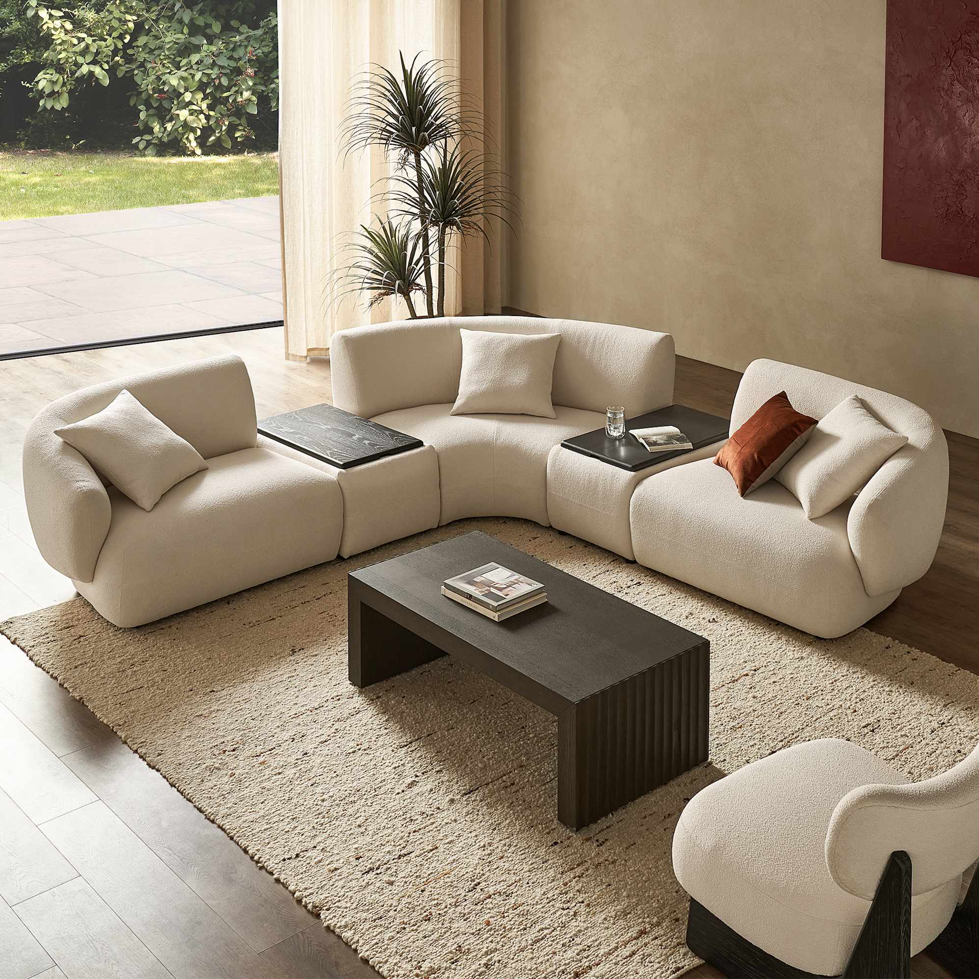 Auburn Rectangular Storage Console 1