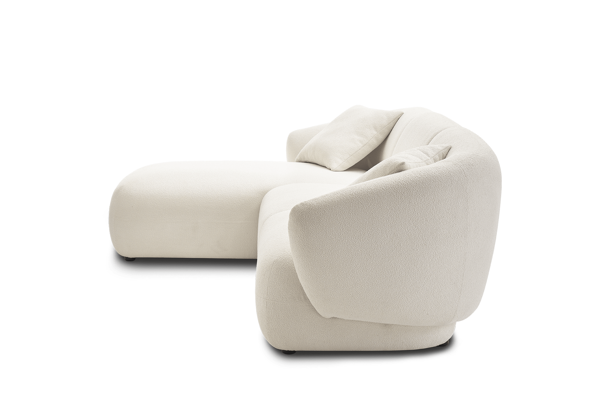 Auburn Performance Fabric Chaise Sectional Sofa 10