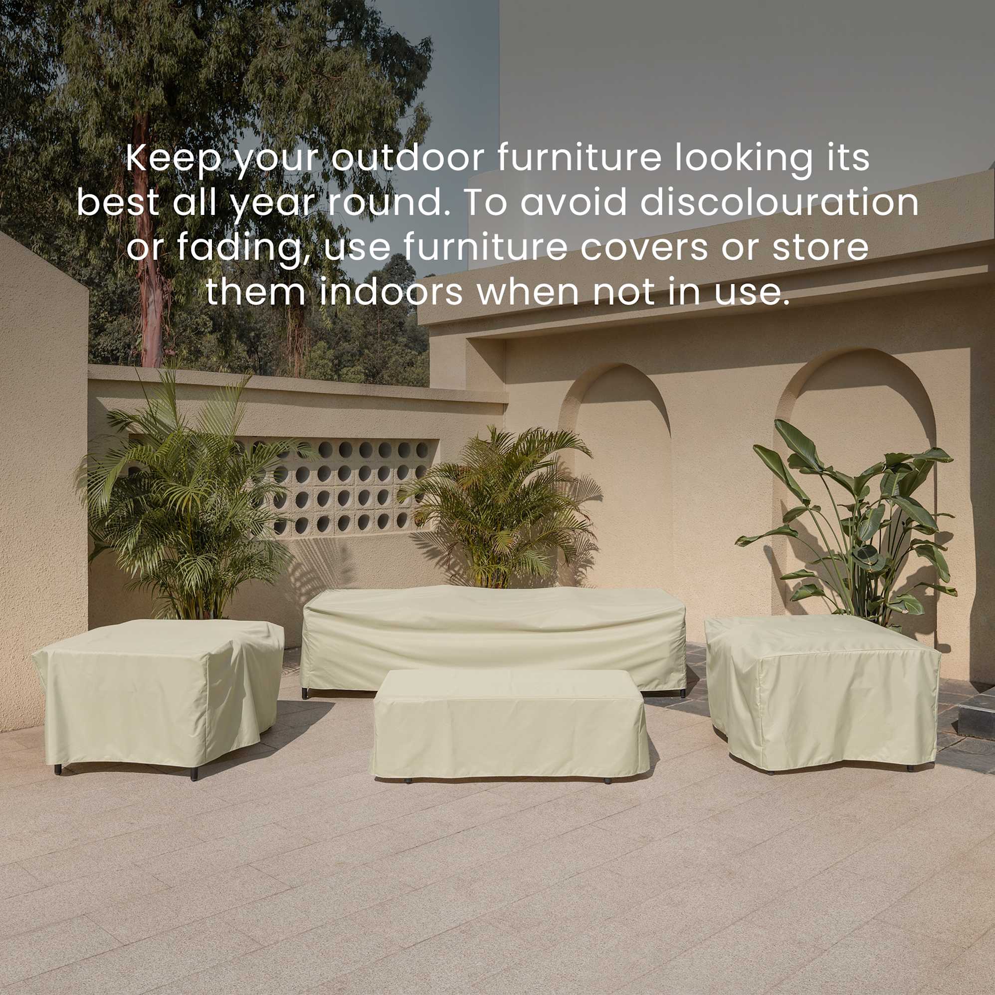 Sorrento Outdoor Coffee Table Cover 3