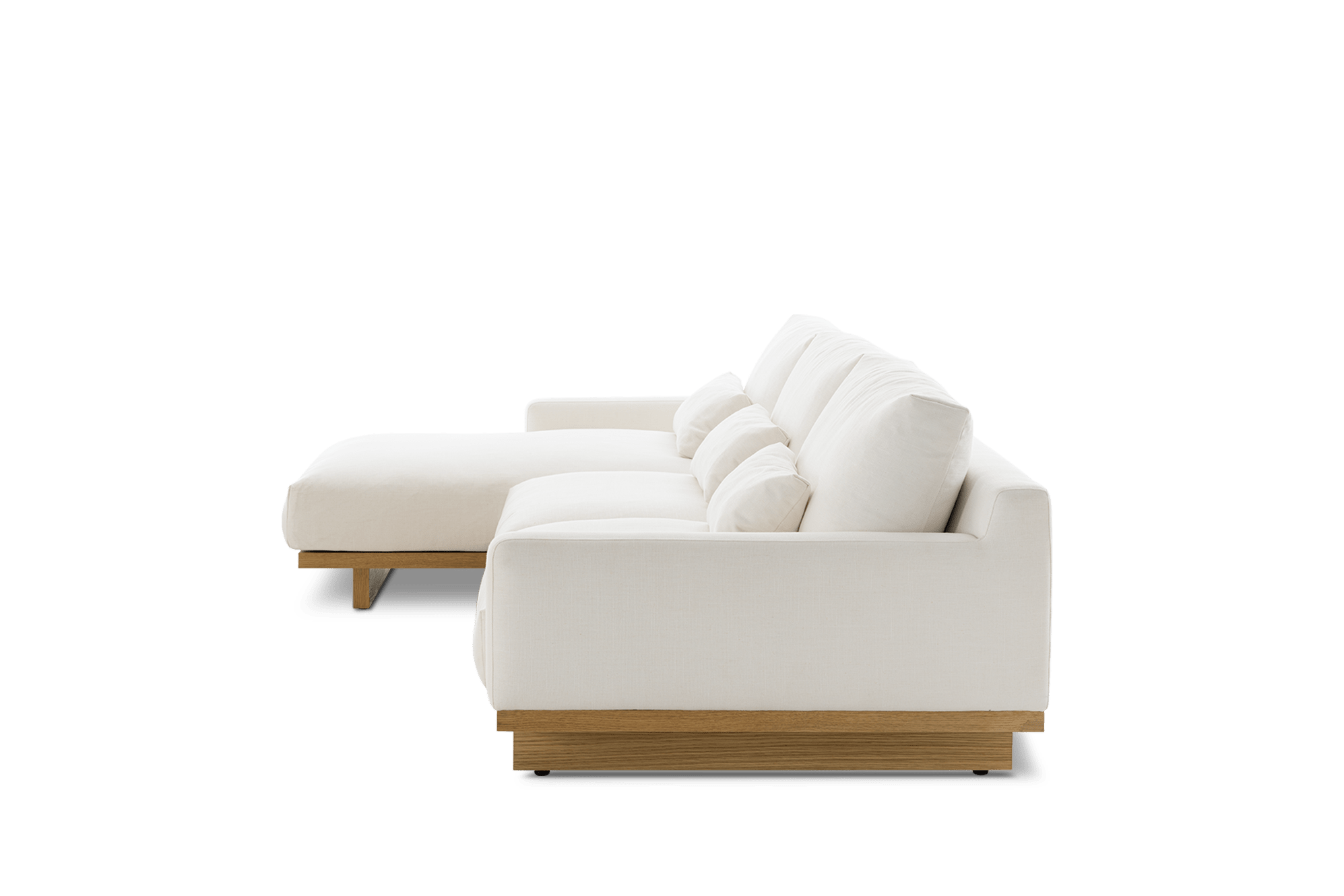 Mori Performance Fabric Chaise Sectional Sofa 12