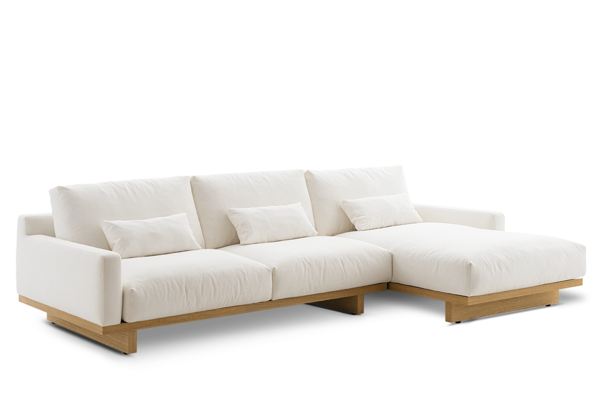 Mori Performance Fabric Chaise Sectional Sofa 11