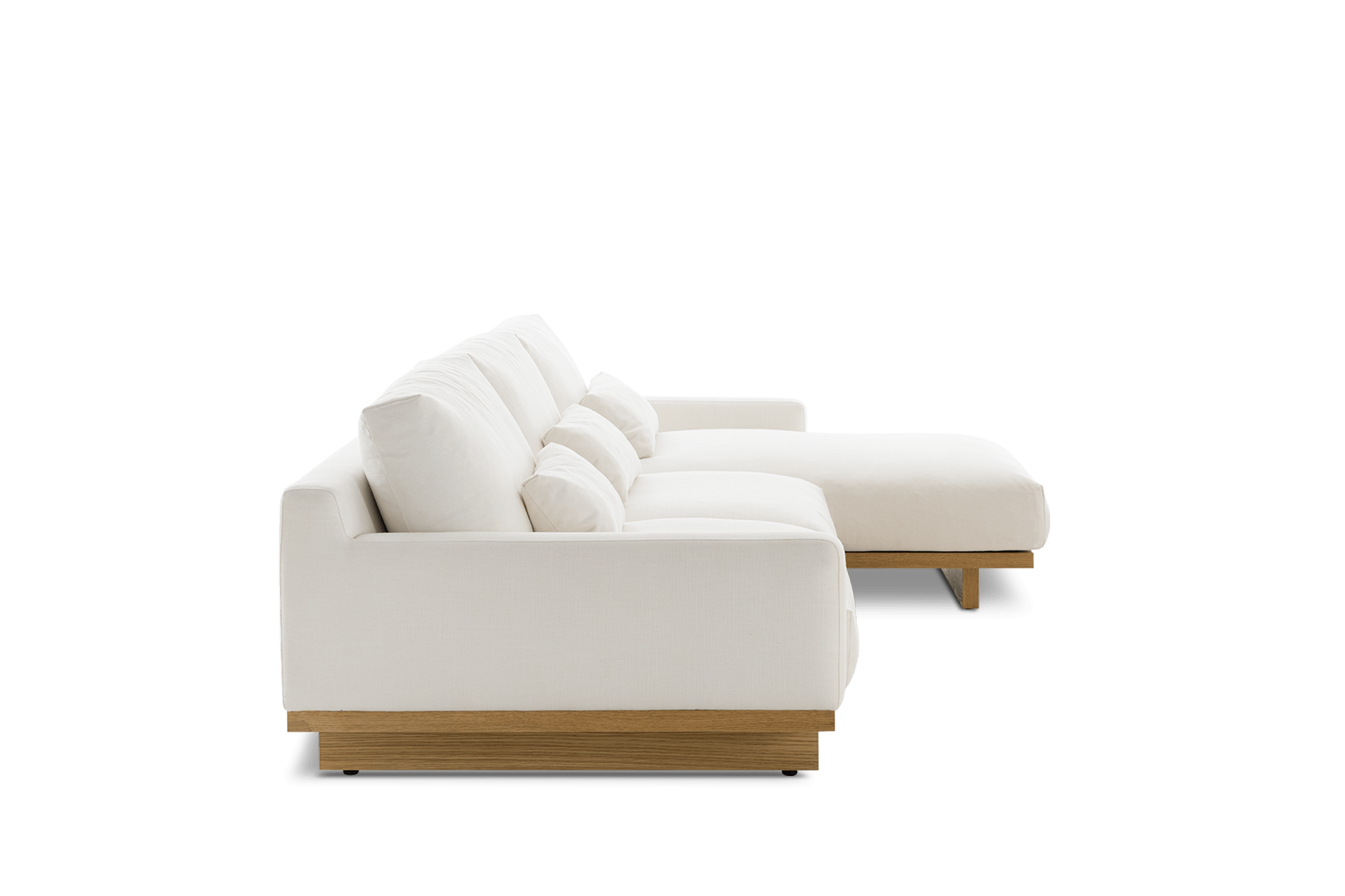 Mori Performance Fabric Chaise Sectional Sofa 12