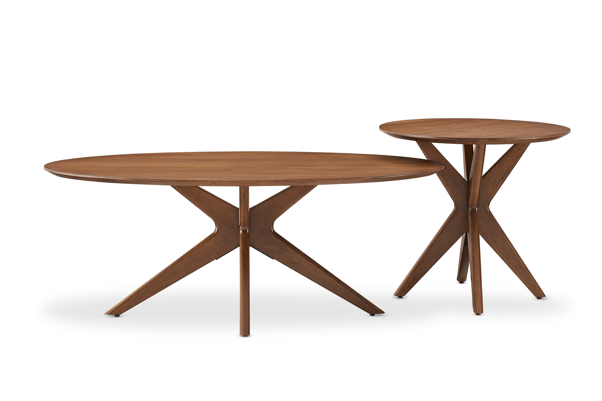 Bristol Coffee Table Set, Walnut 1
