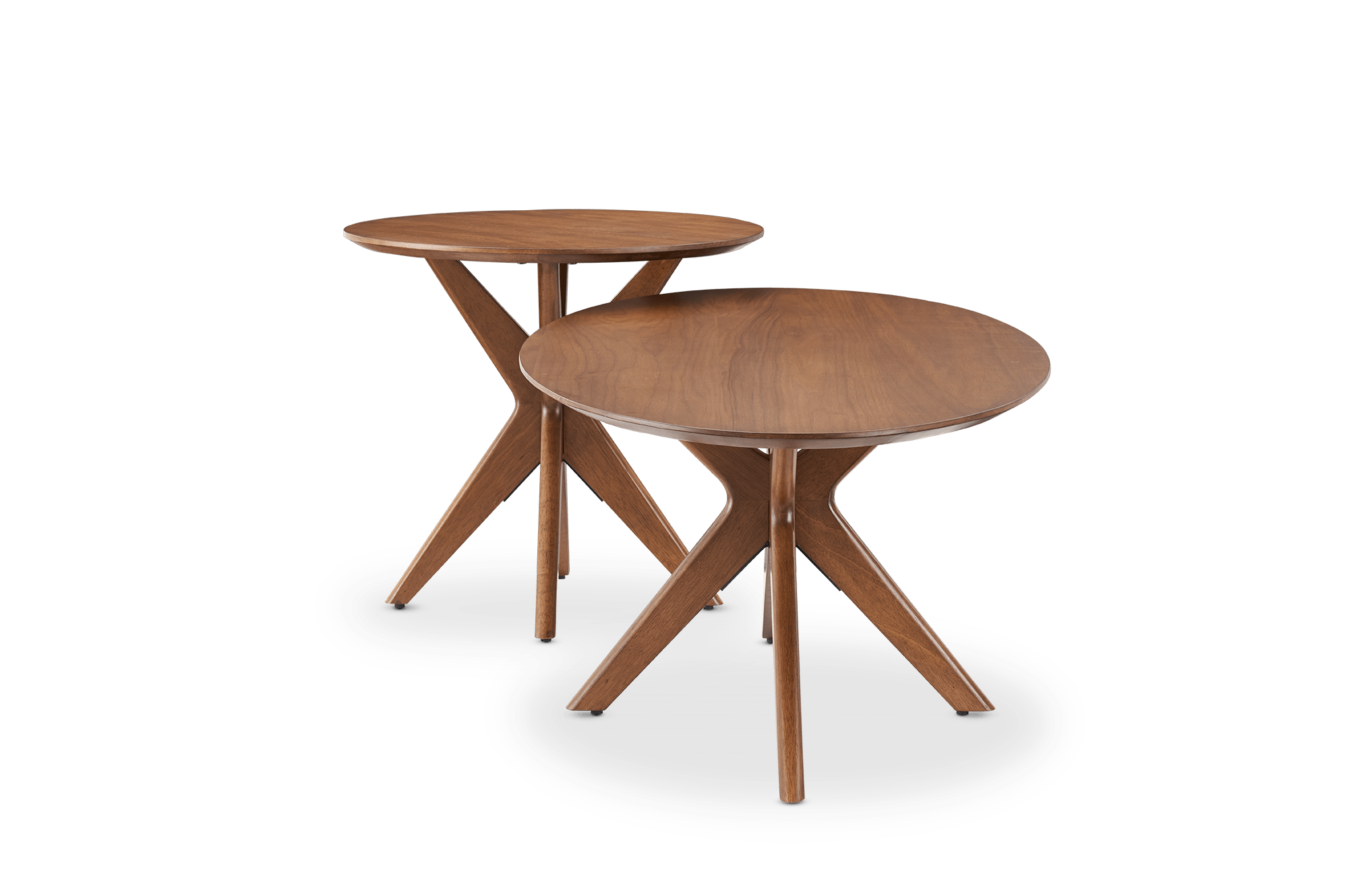 Bristol Coffee Table Set, Walnut 9