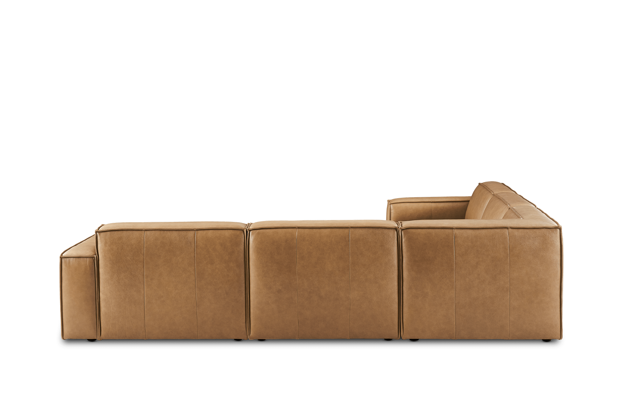 Jonathan Leather L-Shape Sectional Sofa 12