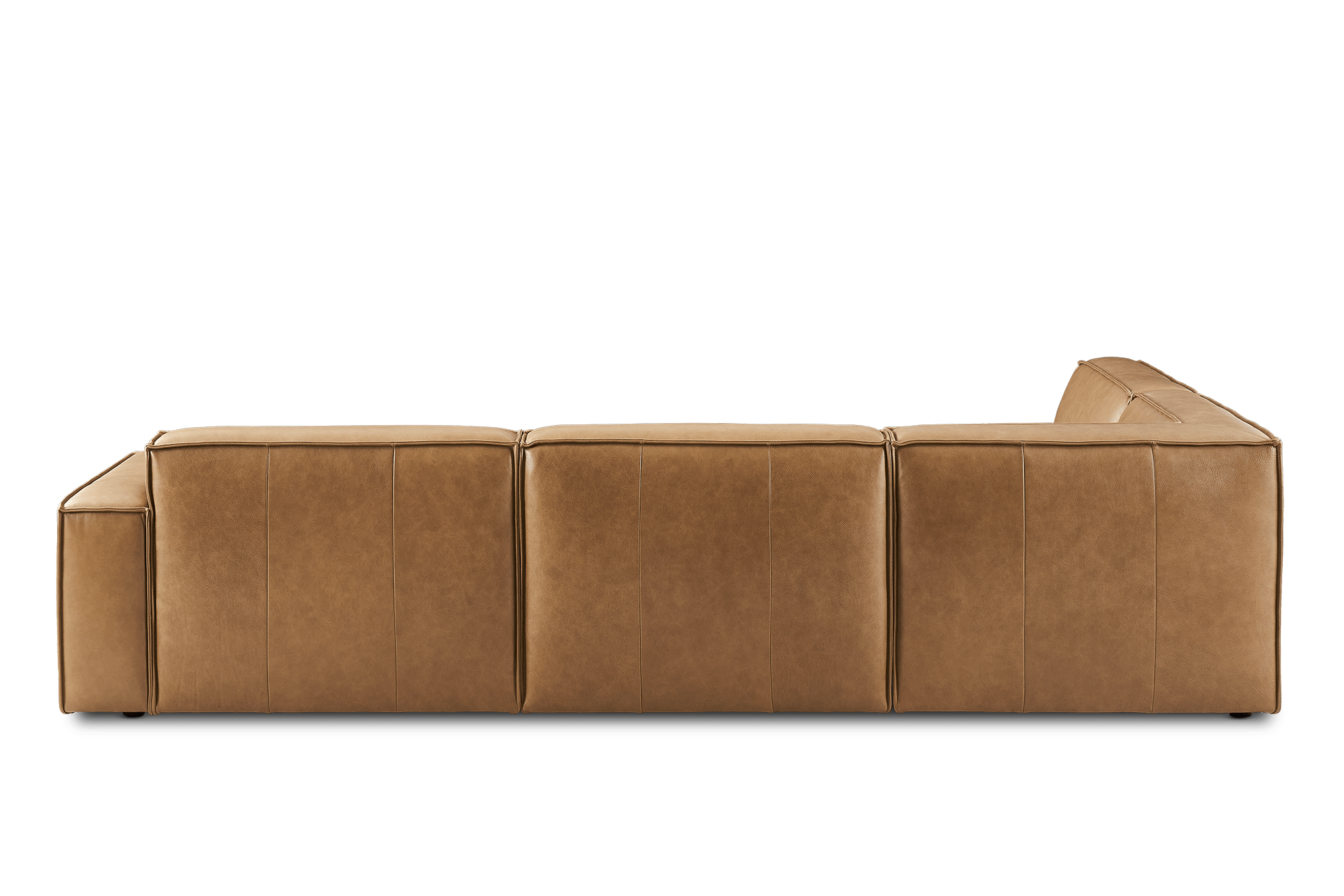 Jonathan Leather Chaise Sectional Sofa 12