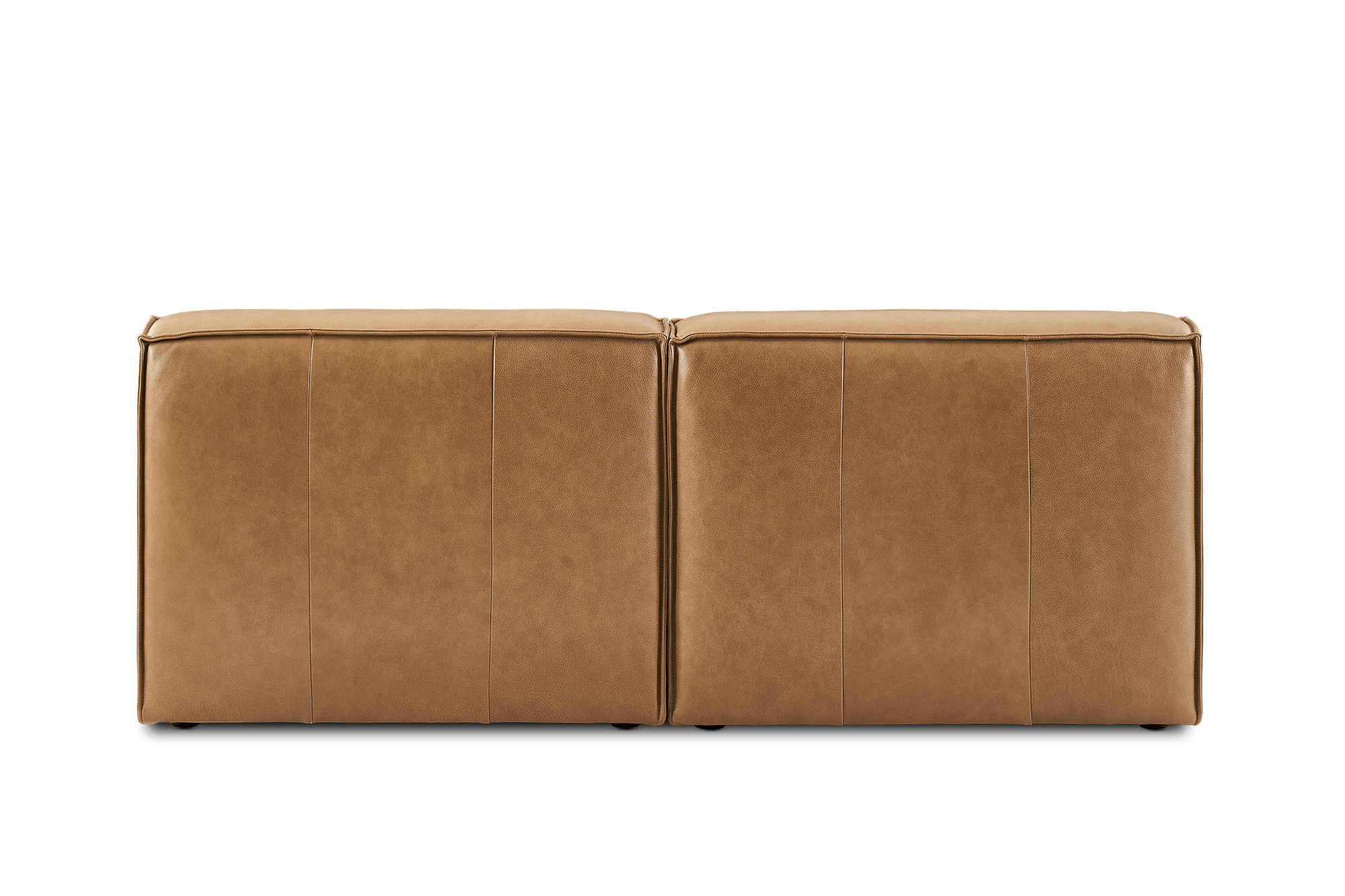 Jonathan Leather Armless 3 Seater Sofa 11