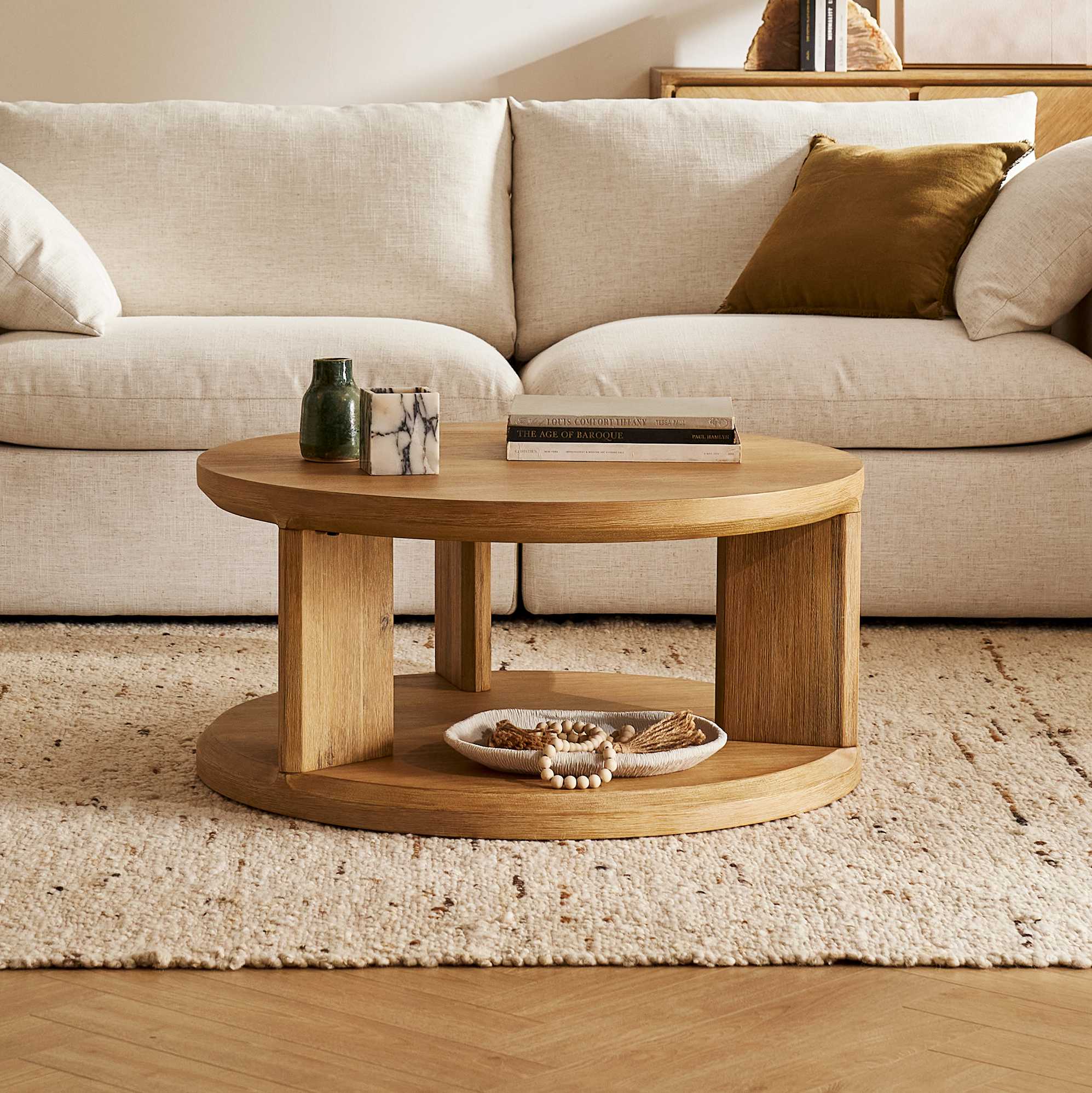 Casa Round Coffee Table, 85cm lifestyle