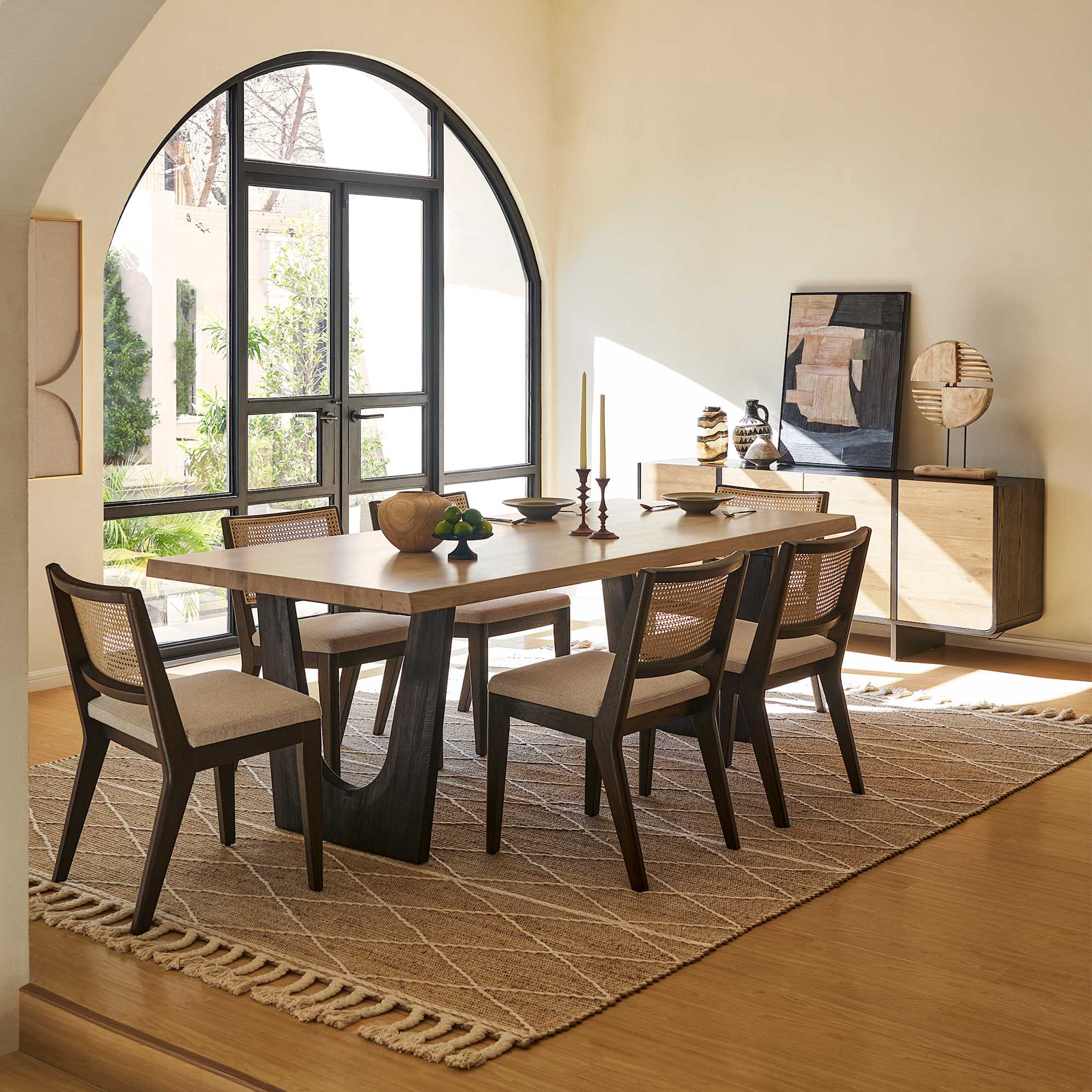 Sawyer Rectangular Dining Table, 180cm lifestyle