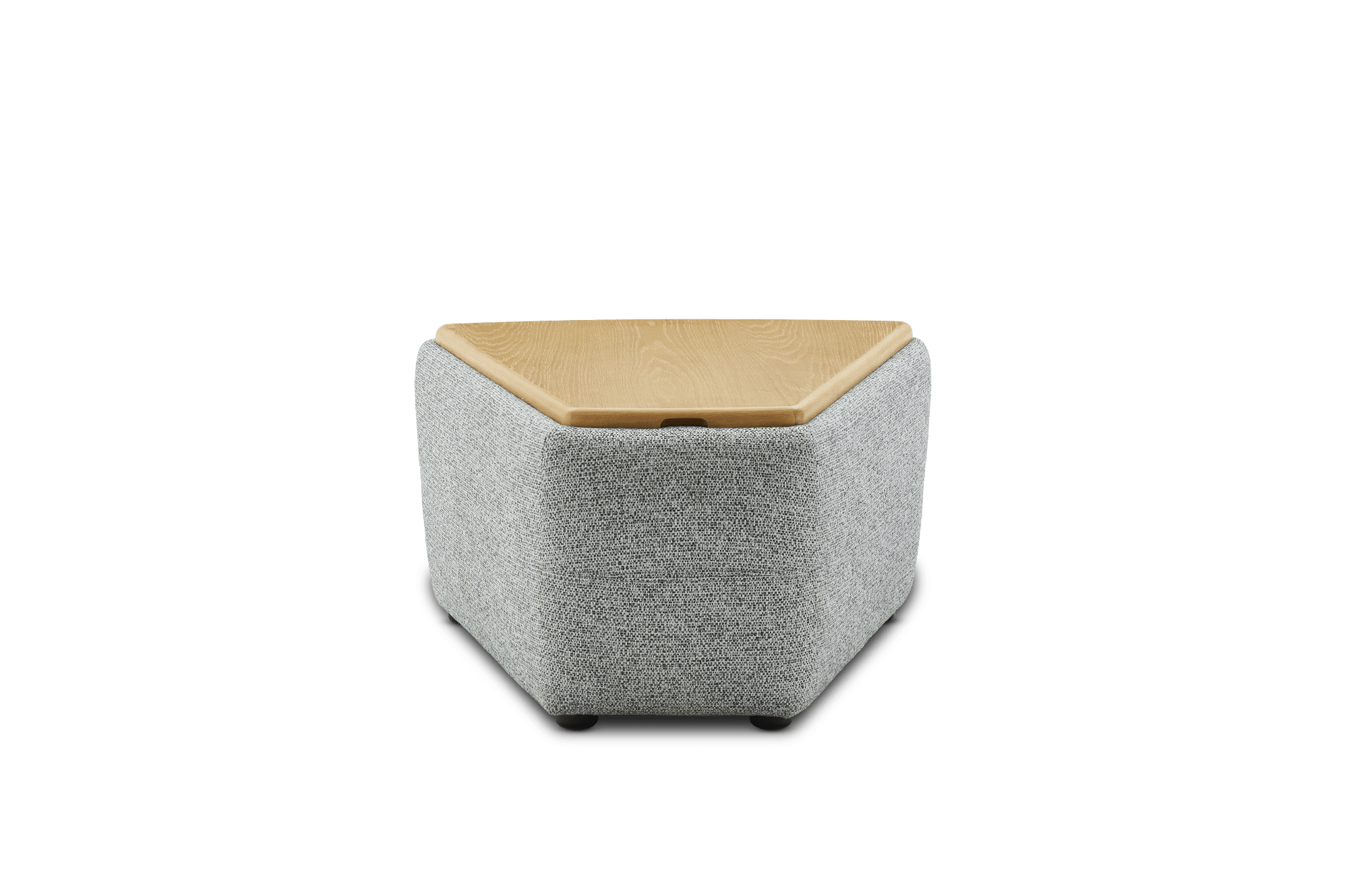 Auburn Wedge Storage Console, Performance Basalt (White Wash) (Version 2)
