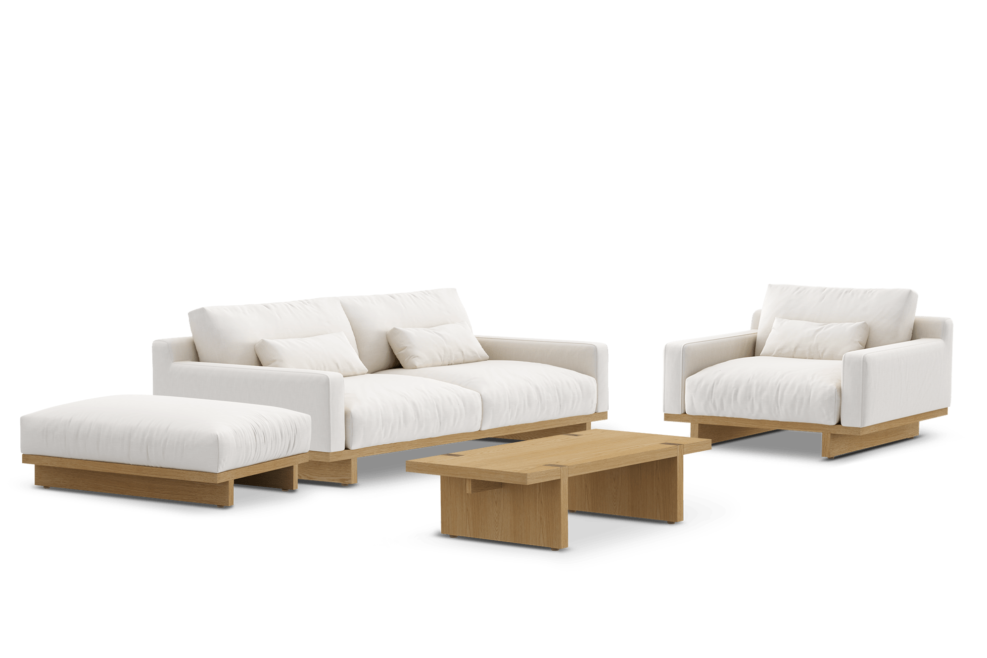 Mori Build-Your-Own Living Room Set, 2-3 Seater 2