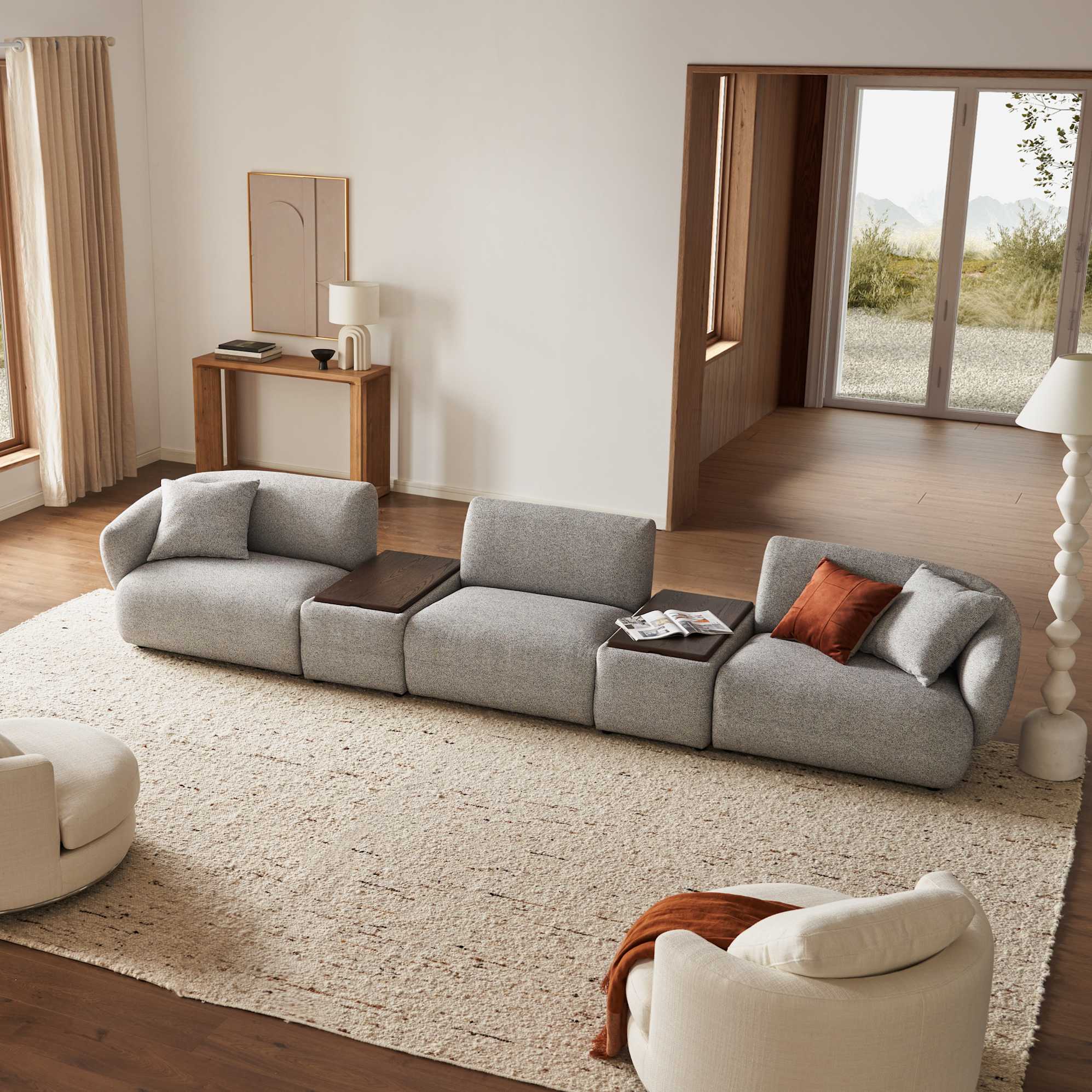 Auburn Build-Your-Own Living Room Set, 3-4 Seater 2
