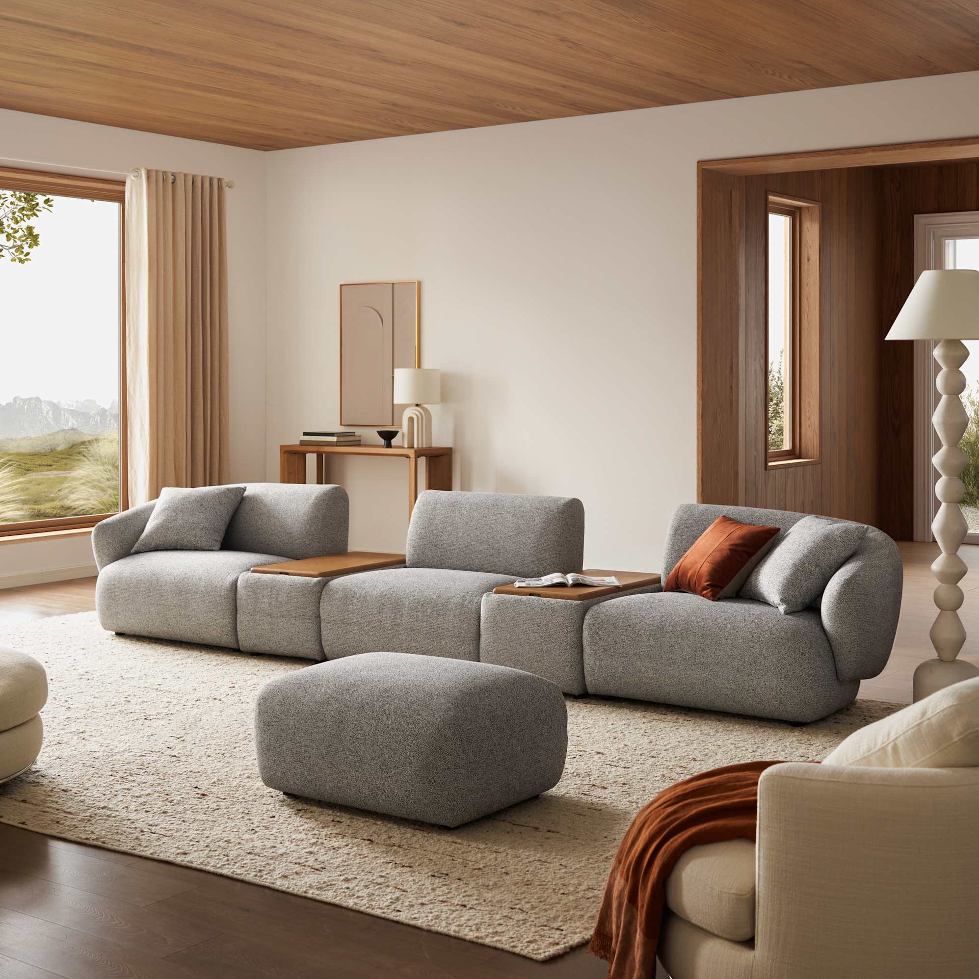 Auburn Build-Your-Own Living Room Set, 3-4 Seater 3