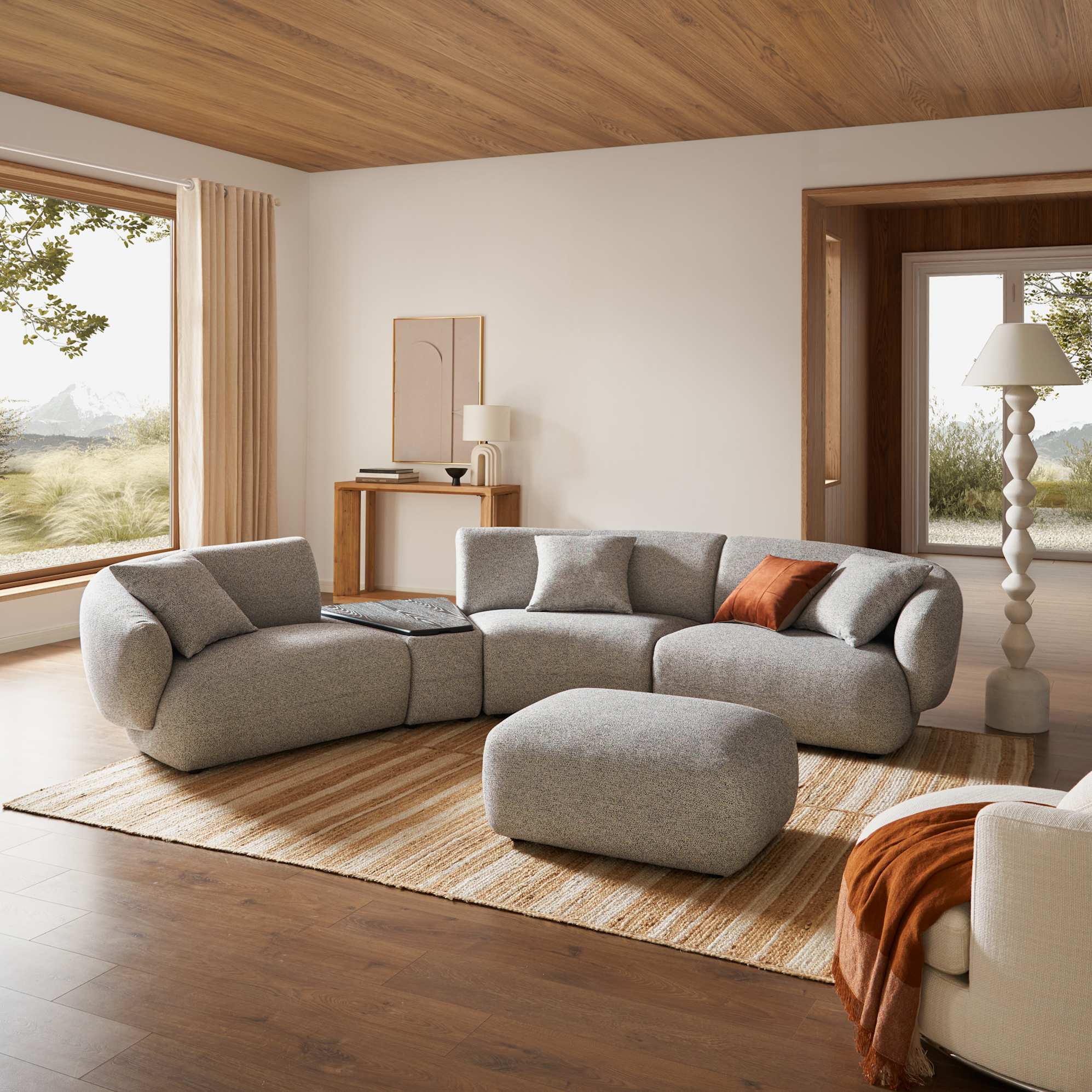 Auburn Build-Your-Own Living Room Set, 5-6 Seater 3
