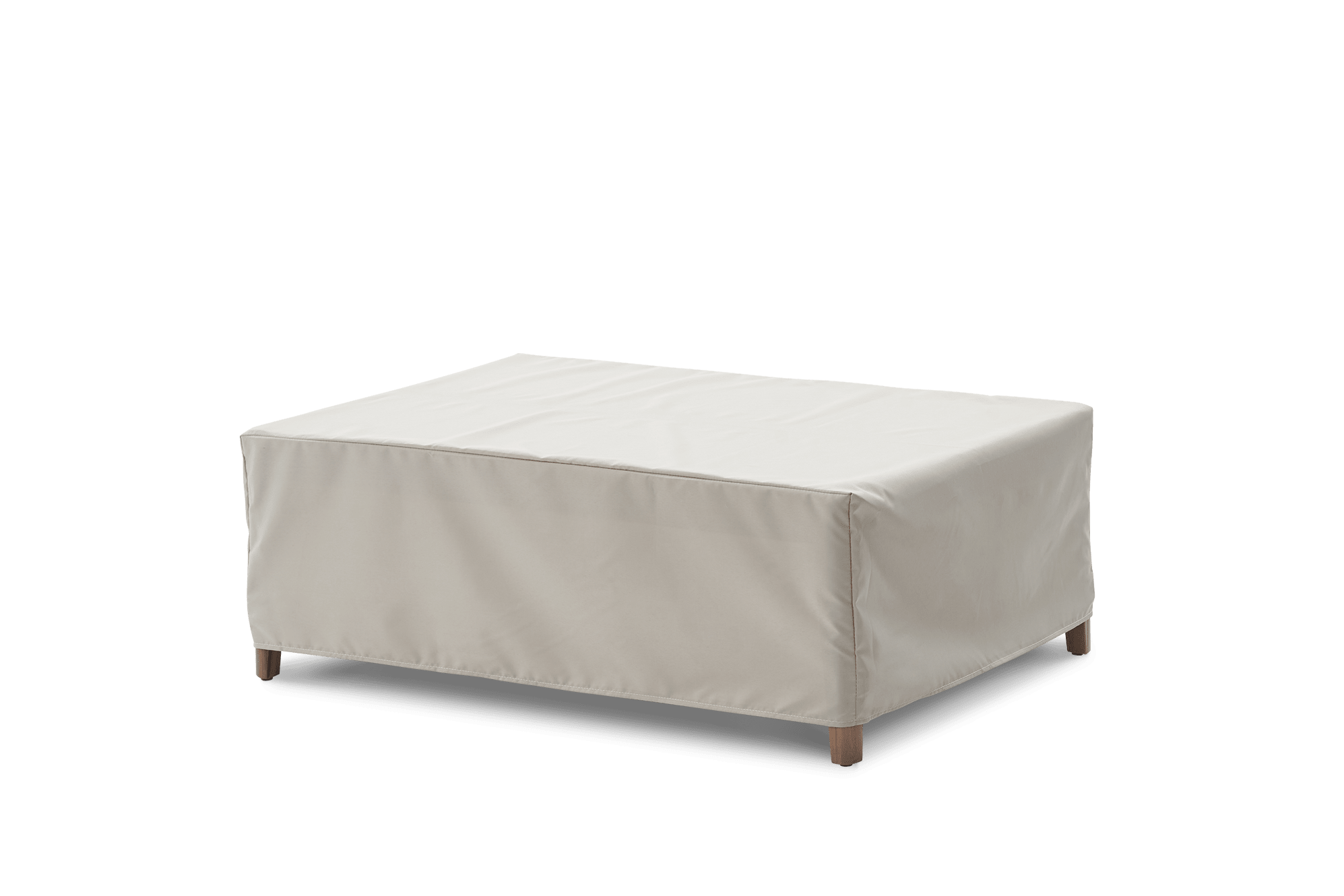 Maui Outdoor Coffee Table Cover, Ivory