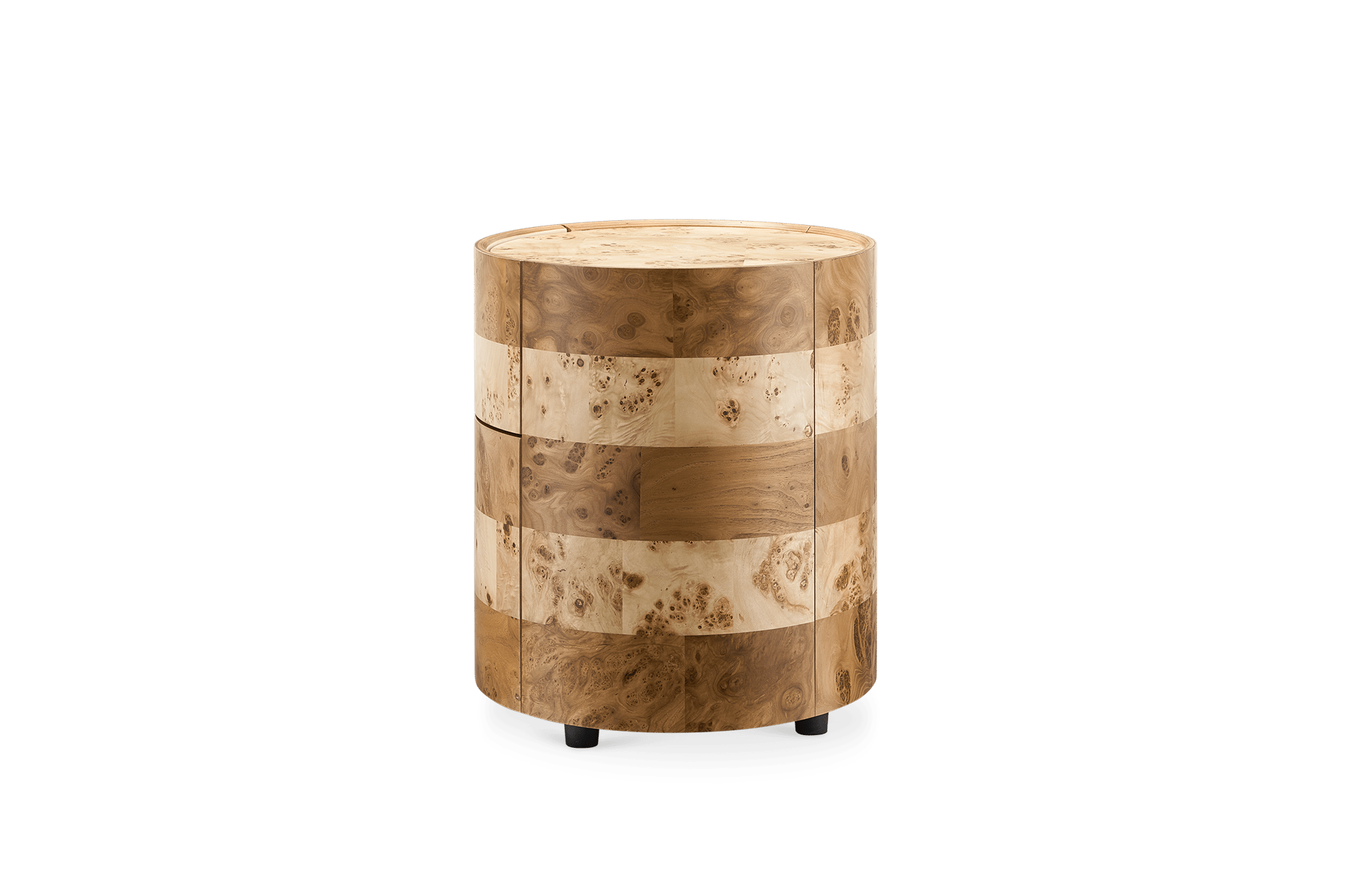 Mika Burl Wood Side Table 9