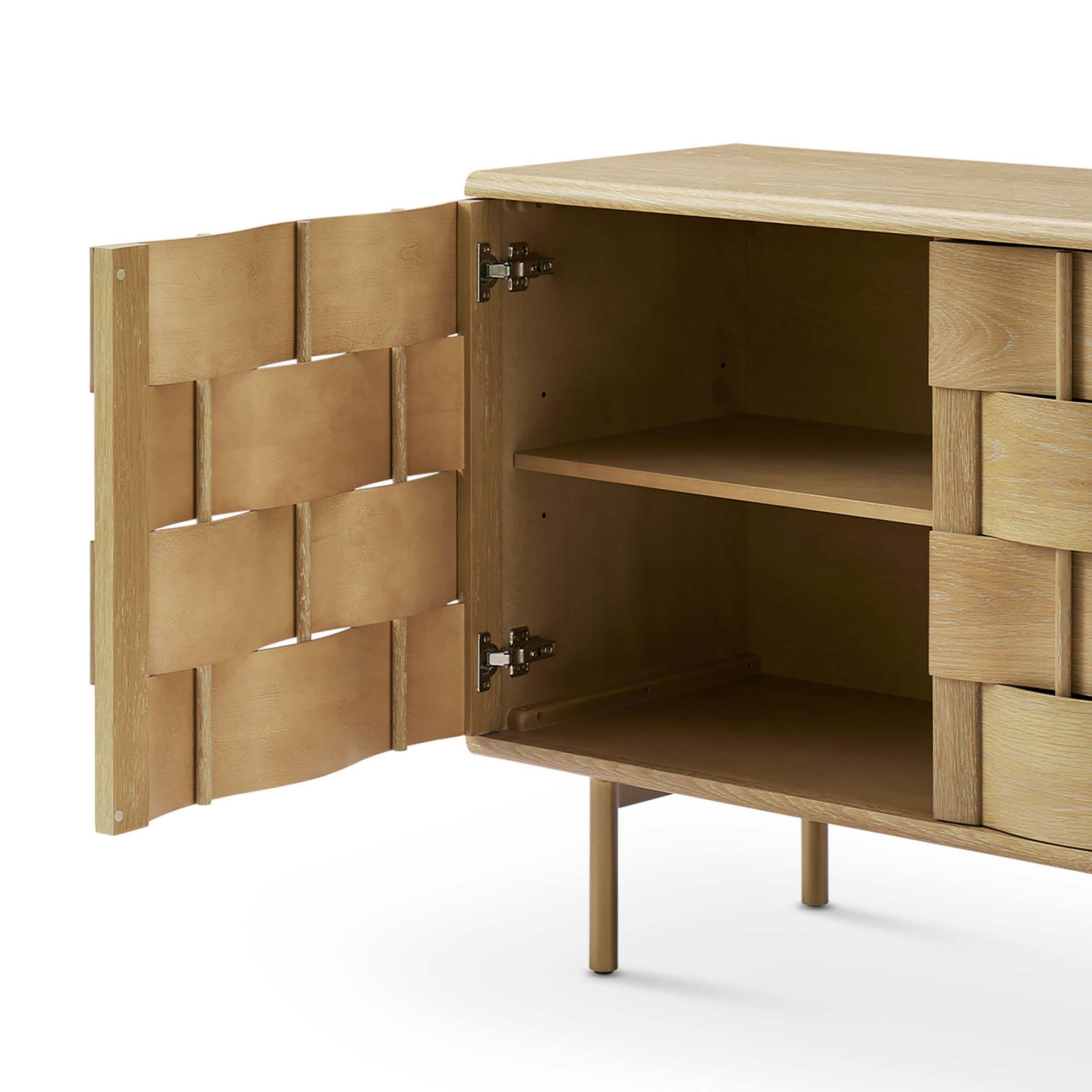 Ariel Sideboard, Whitewashed Oak 8